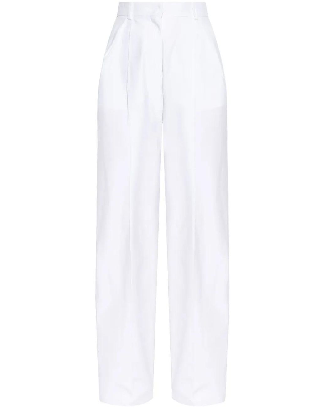 Sportmax Leone Broek in het White