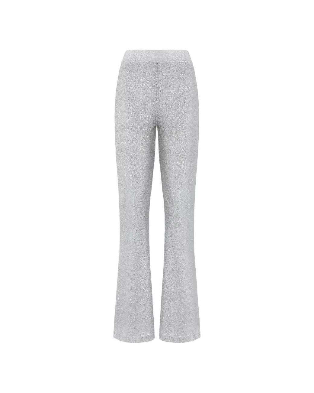 Missoni Gray Pantalon À Coupe Évasé
