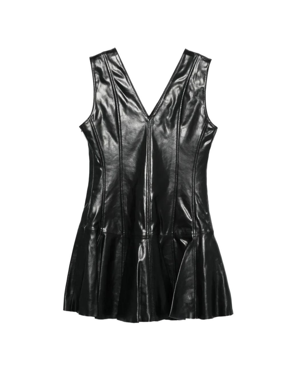 Ganni Black Mini Dress
