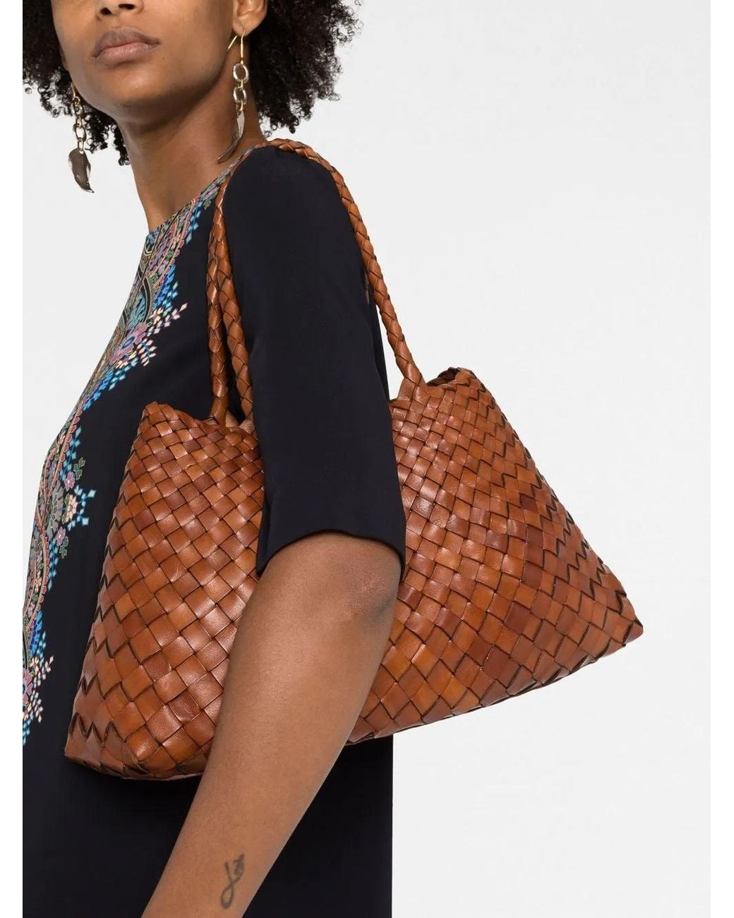 Dragon Diffusion Brown Santa Croce Tote Bag