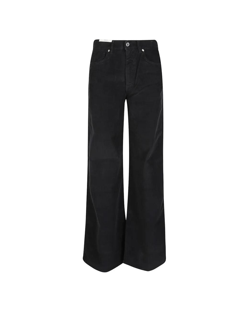 PT Torino Black Wide-Leg Jeans