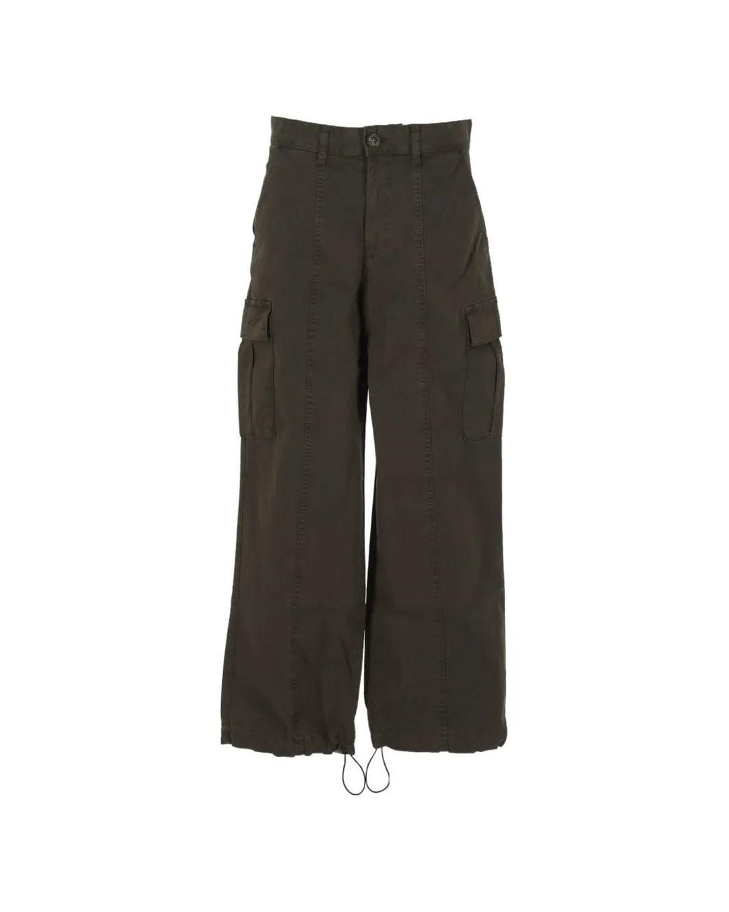 Lois Gray Pantalon Ample À Poches Cargo