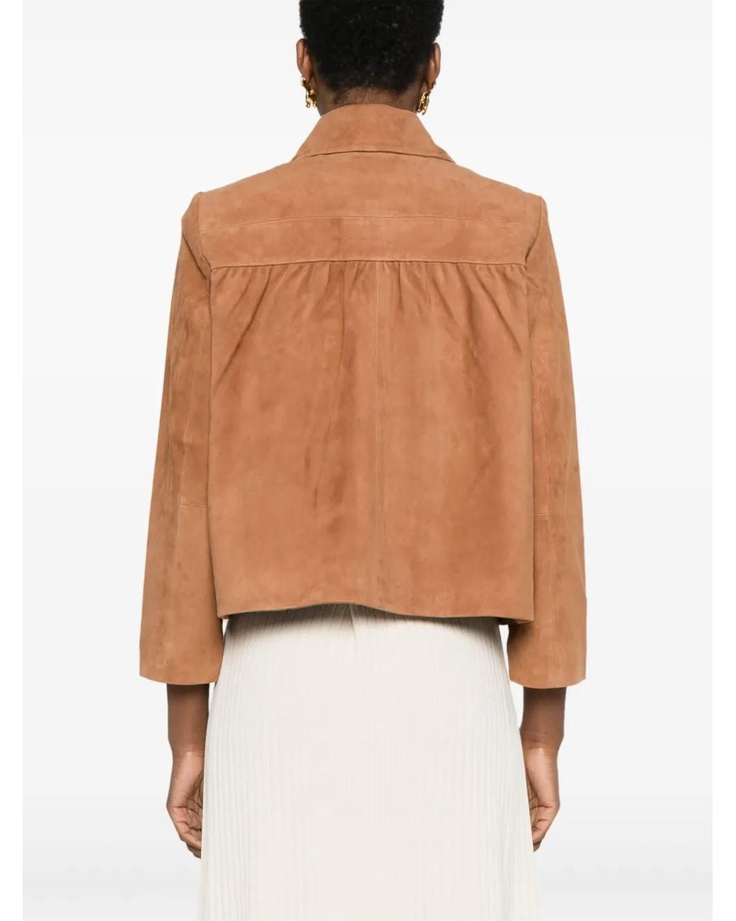 Ba&sh Brown Milas Jacke