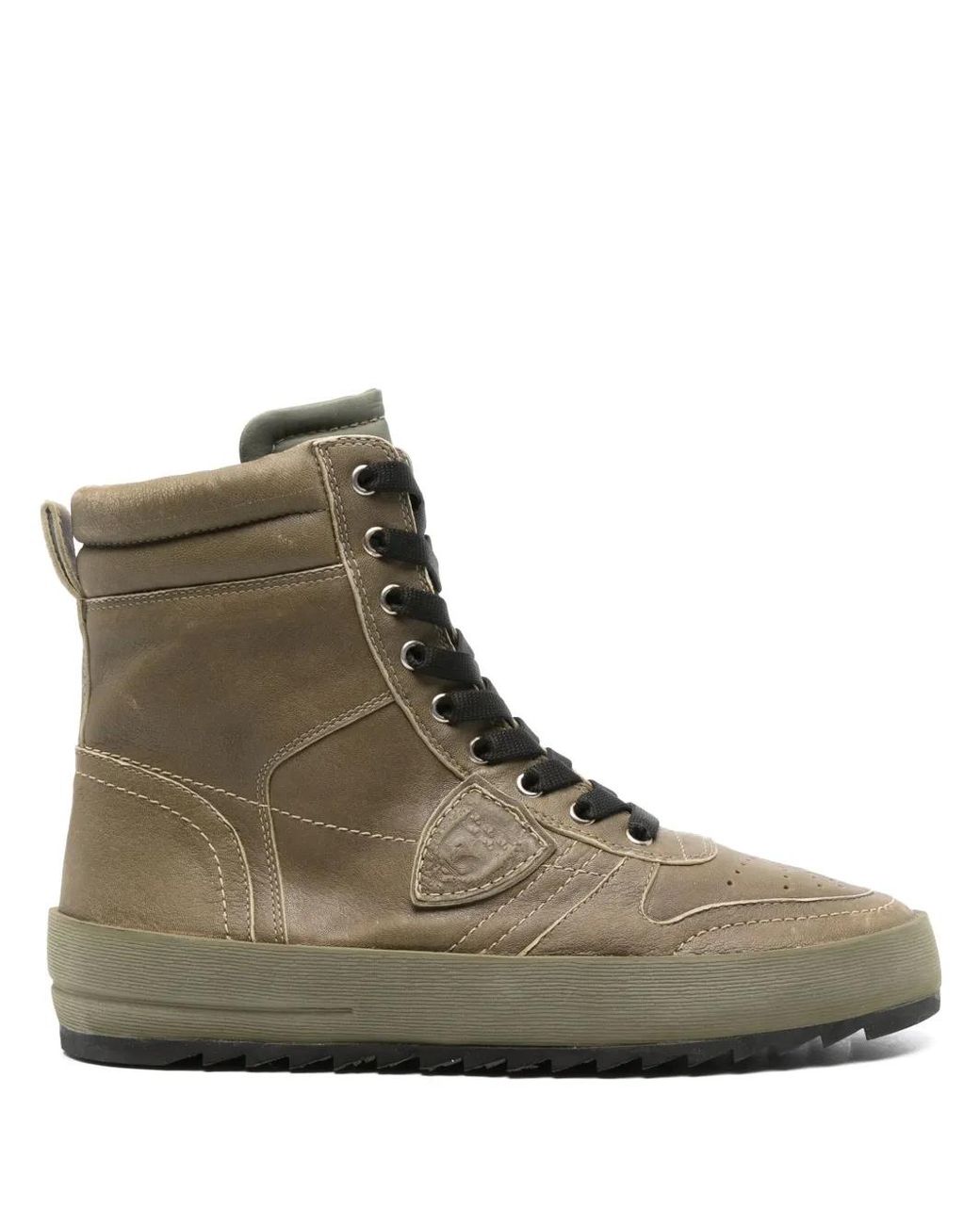 Philippe Model Nice High-Top-Sneakers in Brown für Herren