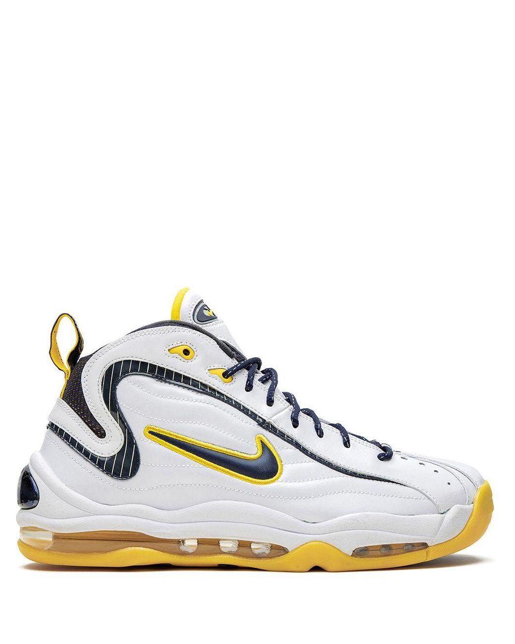 Nike Air Total Max Uptempo Reggie Miller Sneakers in White for Men Lyst UK