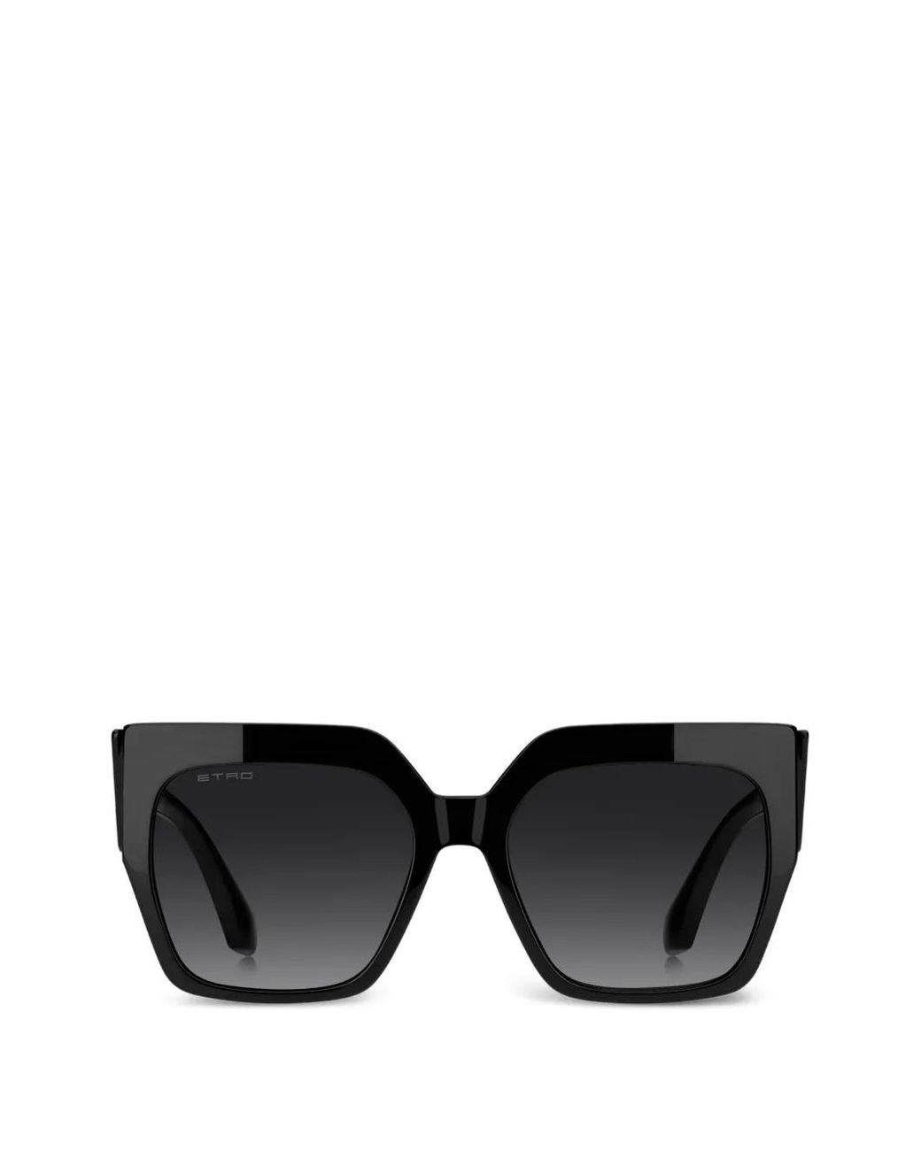 Etro Black Square-Frame Sunglasses