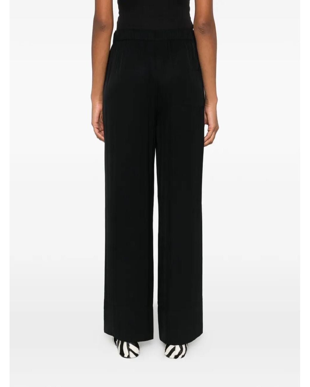 Marc O' Polo Black Buttoned Trousers