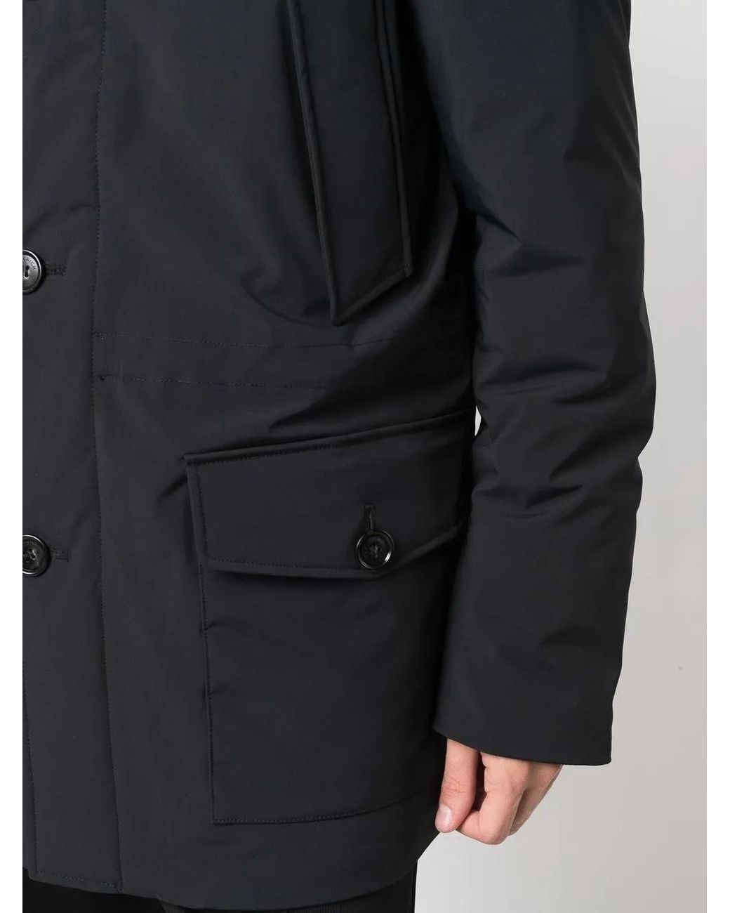 Parka Acolchada Woolrich de hombre de color Black