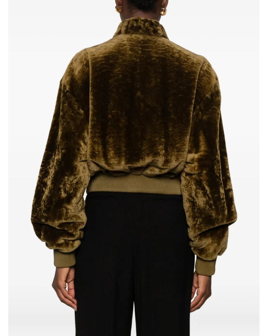 Arma Green Azra Zip-Up Jacket