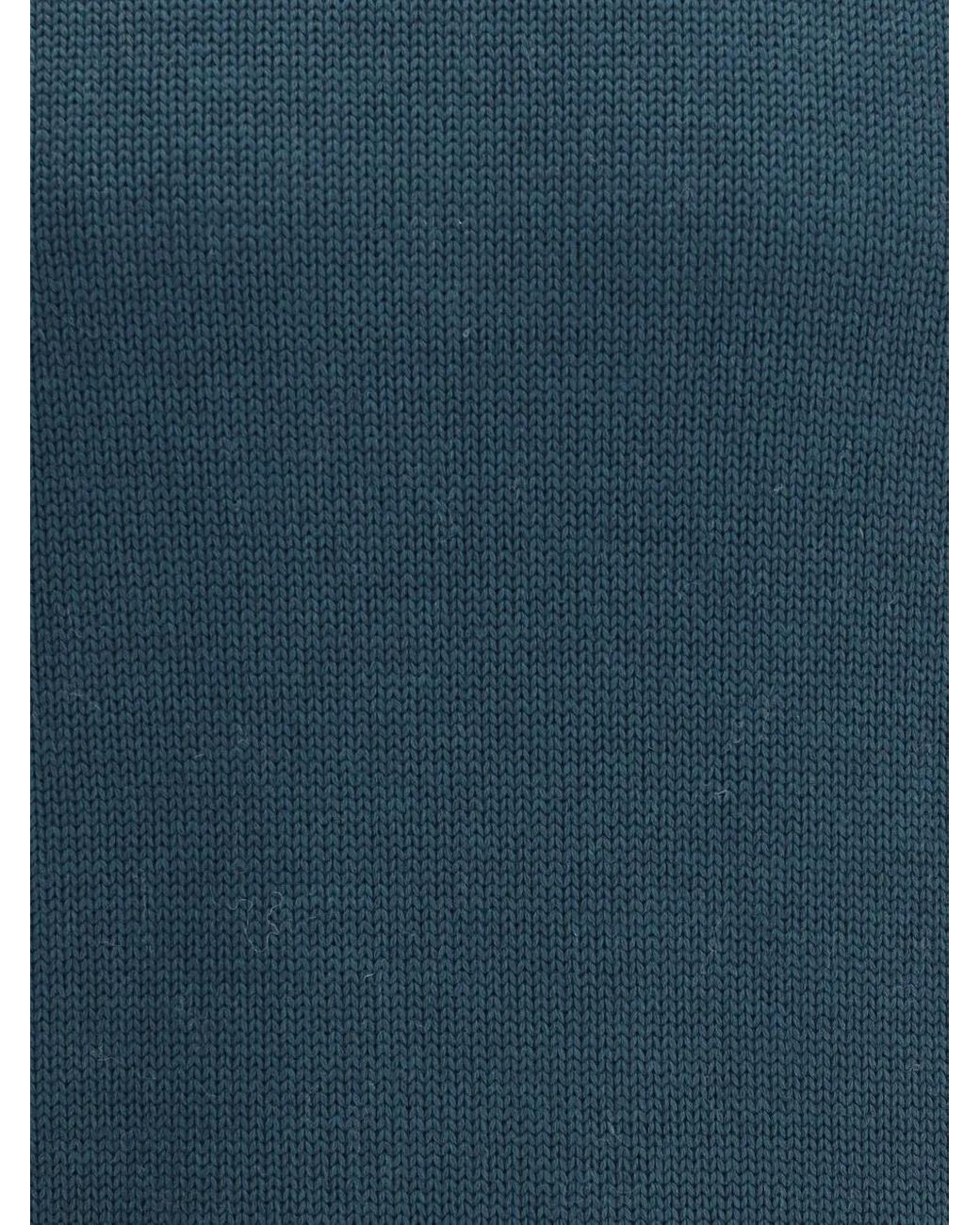 Roberto Collina Blue Turtleneck Wool Sweater for men
