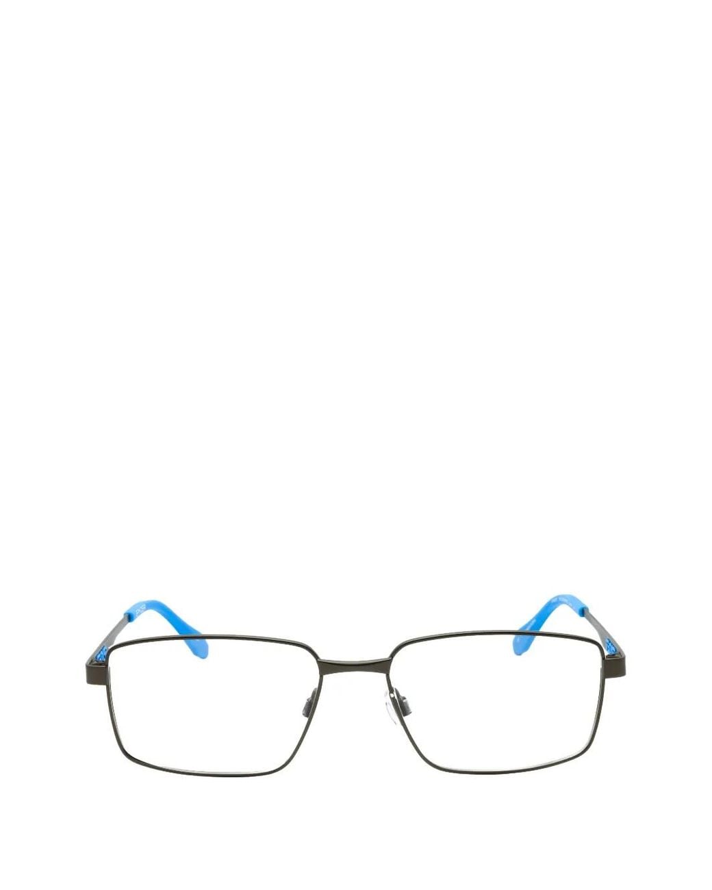 Spyder White Lunettes De Vue À Monture Rectangulaire for men