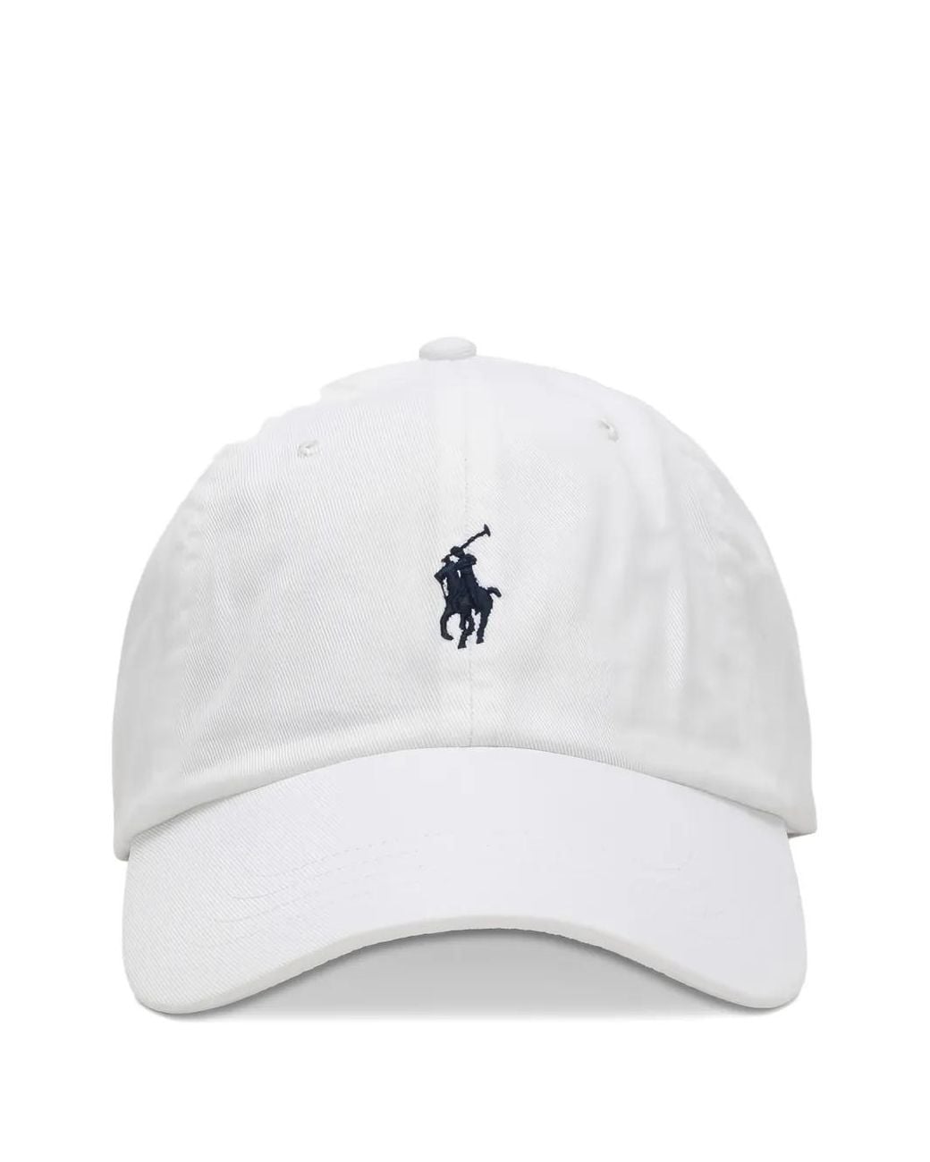 Polo Ralph Lauren White The Iconic Cotton Chino Ball Cap