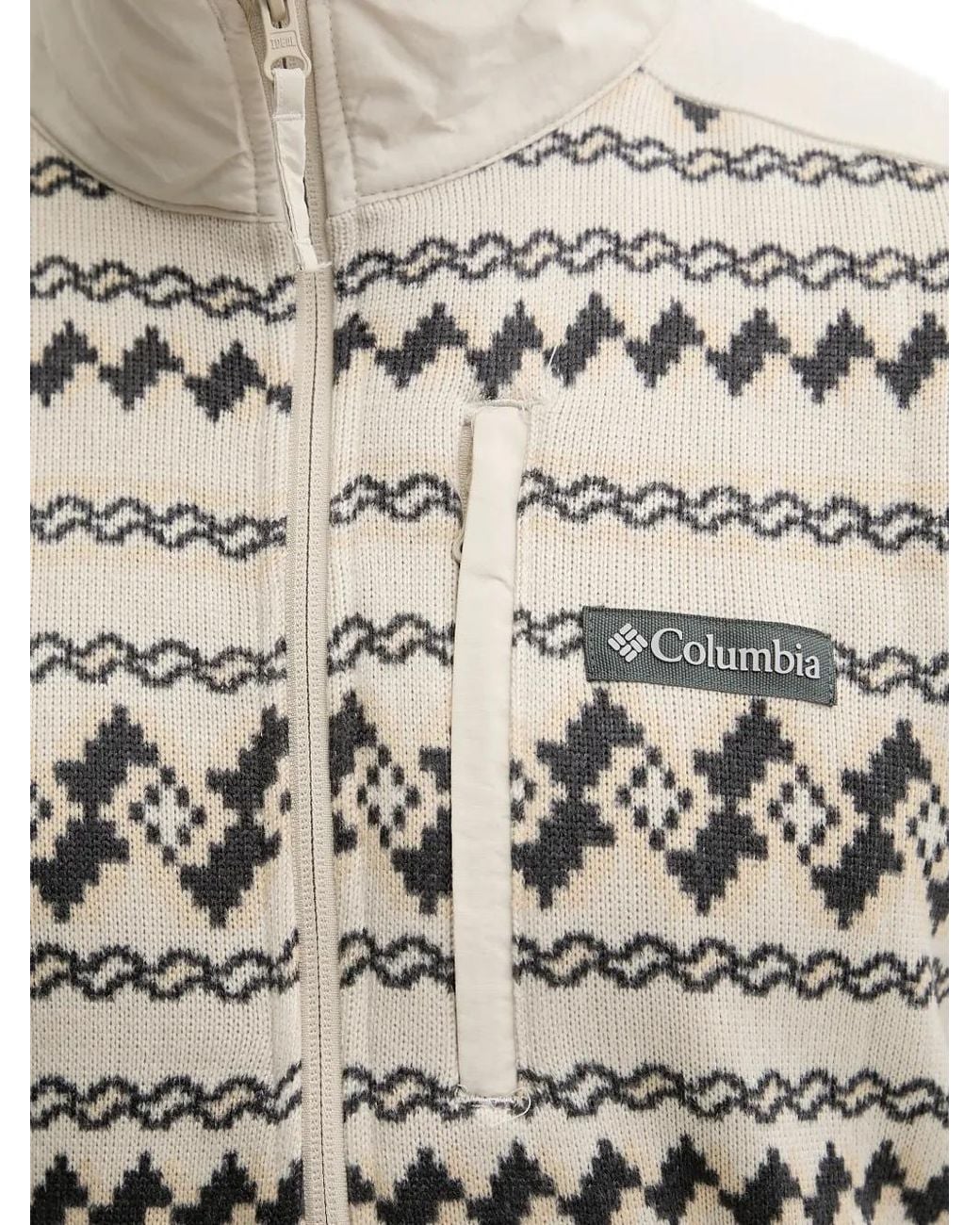 Columbia Gray Sweater Weather Iii Half-Zip Sweater for men