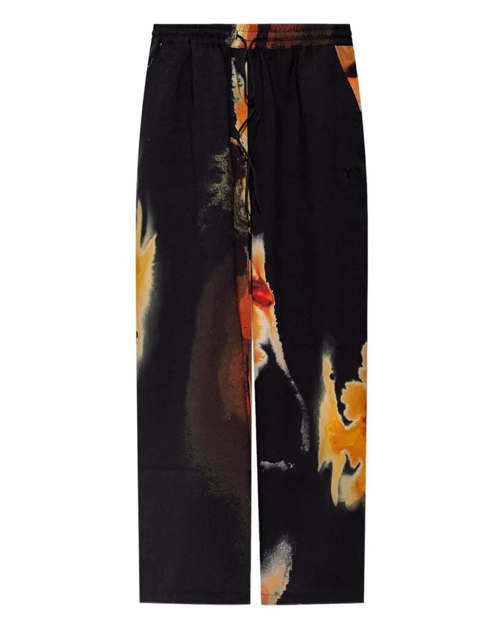 Y-3 Blue Aop Sport Uniform Track Pants