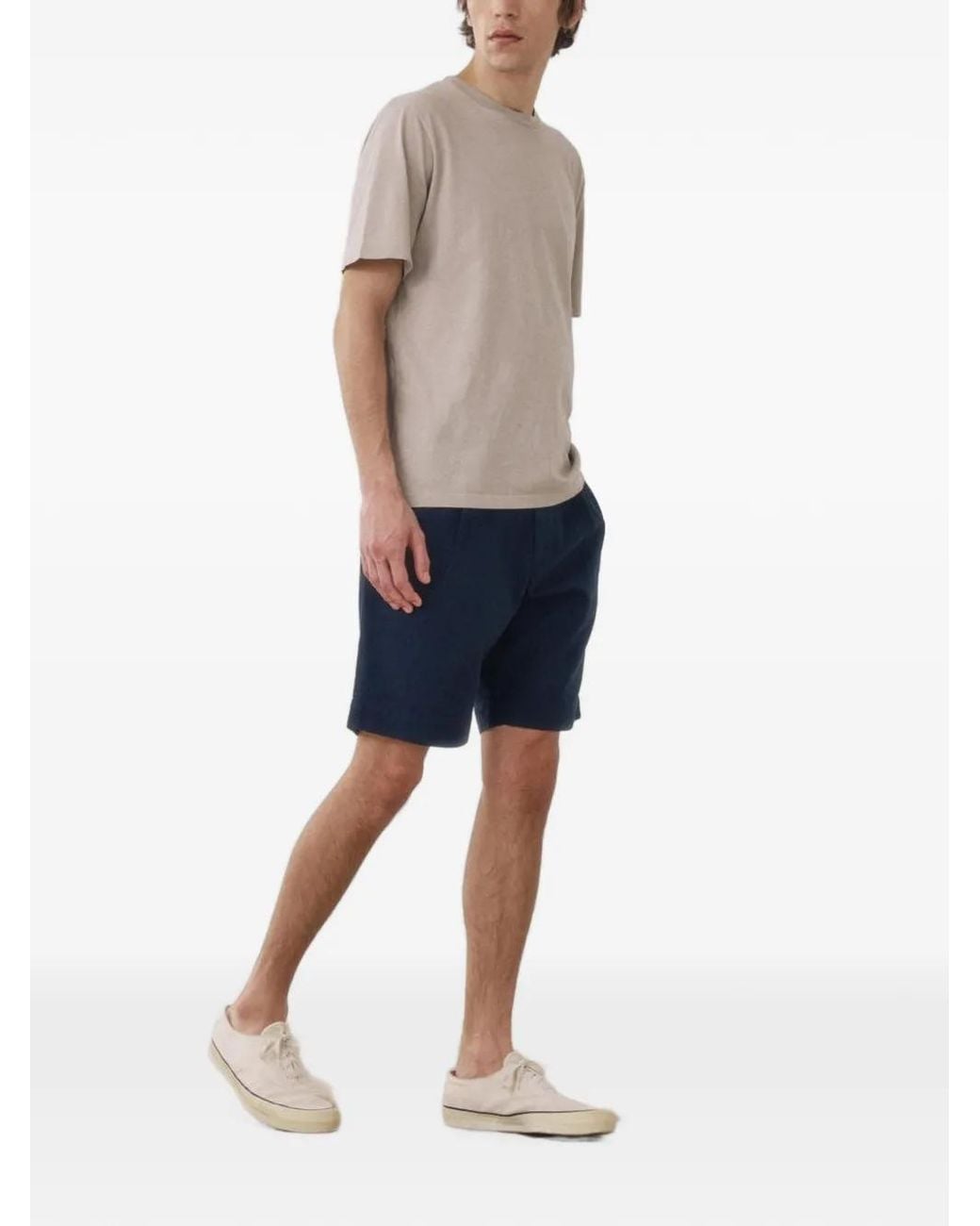 Hartford Blue Taylor Chino Shorts for men