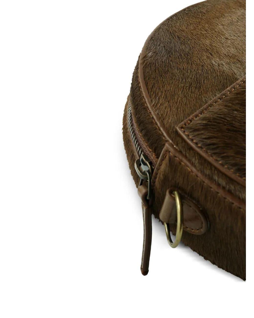 Uma Wang Green Round Clutch Bag