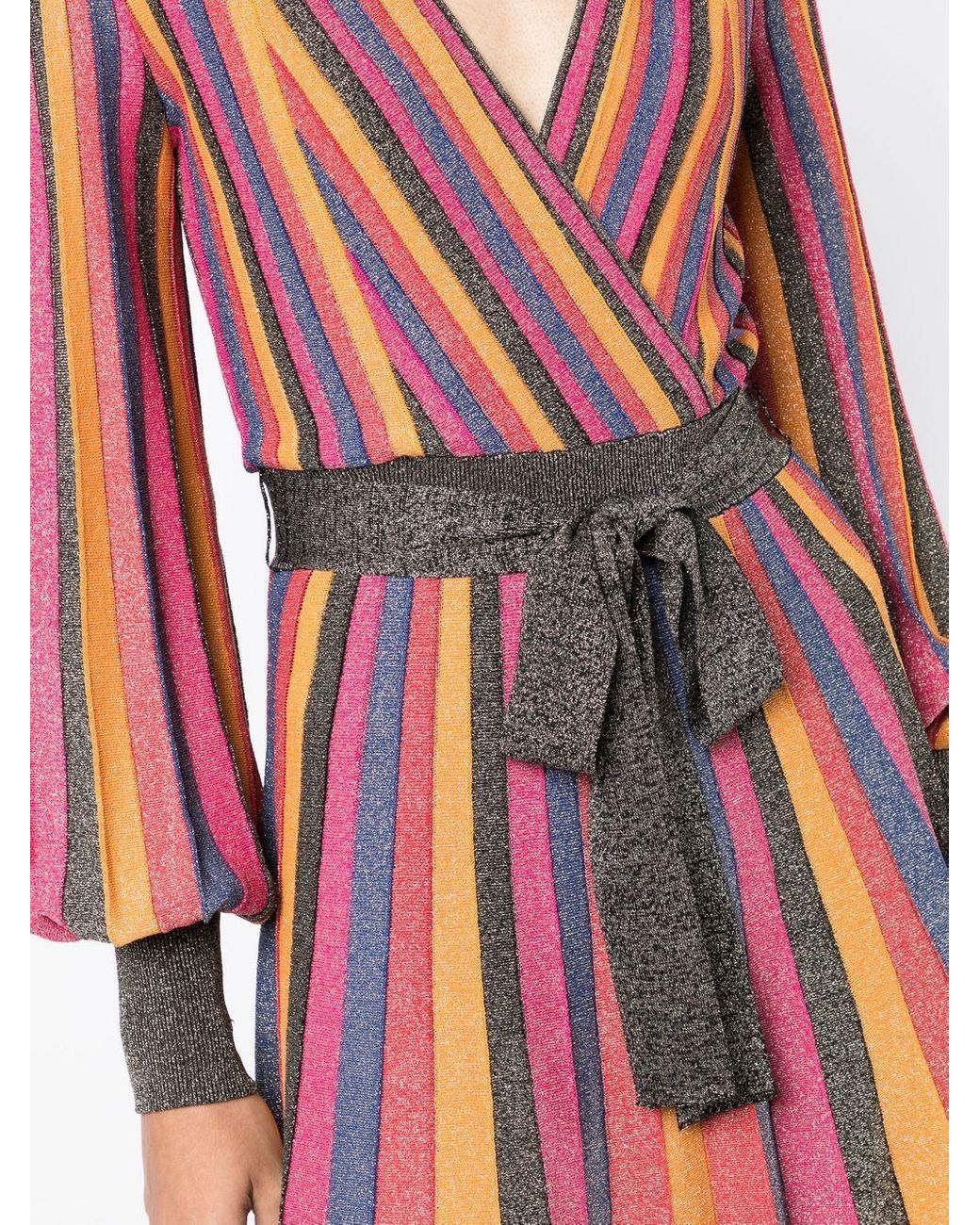 Rebecca Vallance Striped Long Puff 