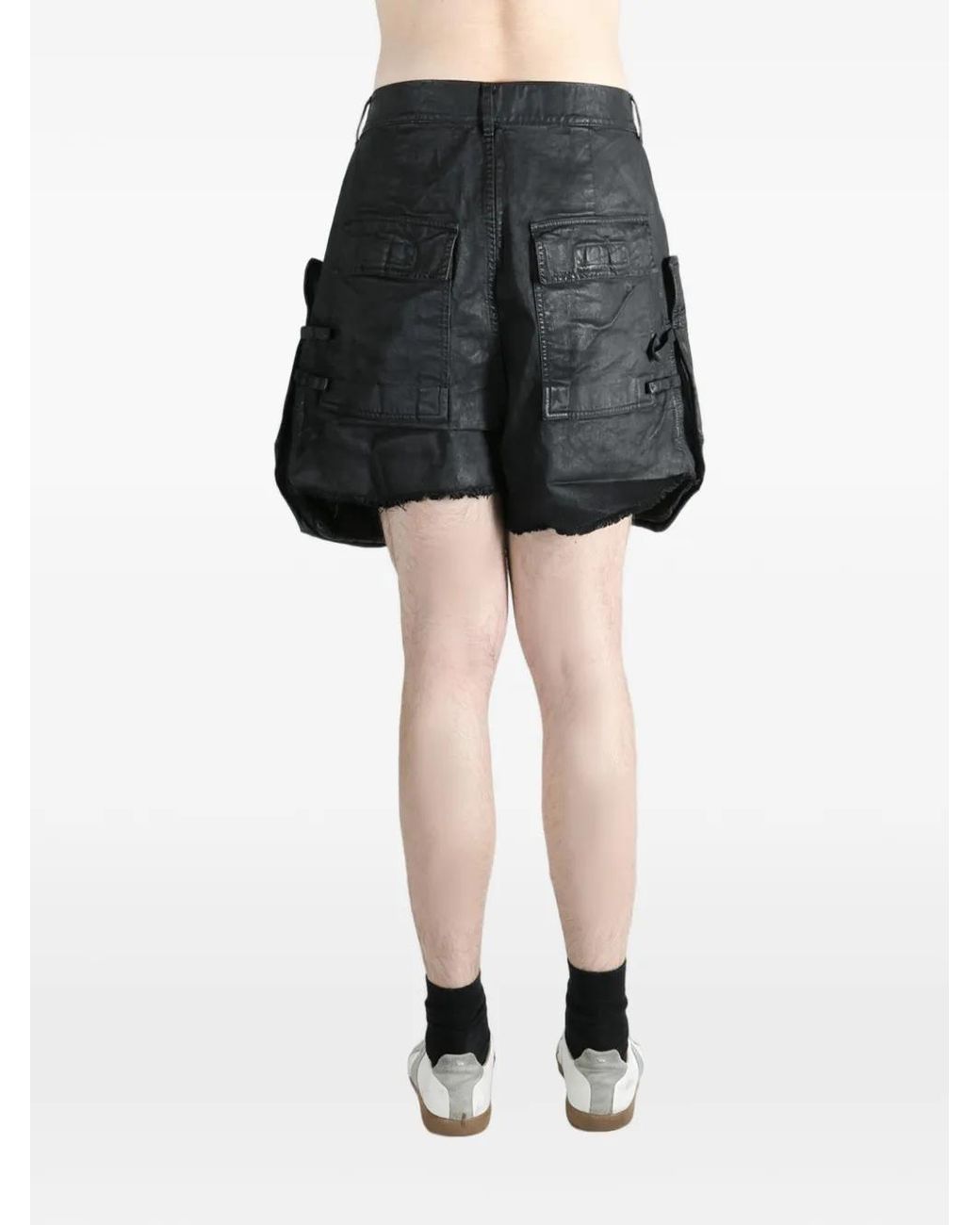 Rick Owens Black Shorts for men