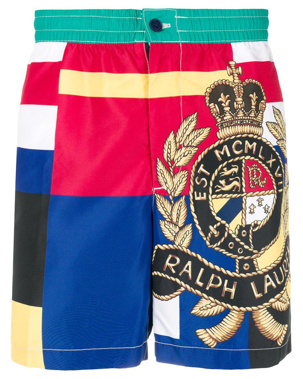 Polo crest best sale shorts