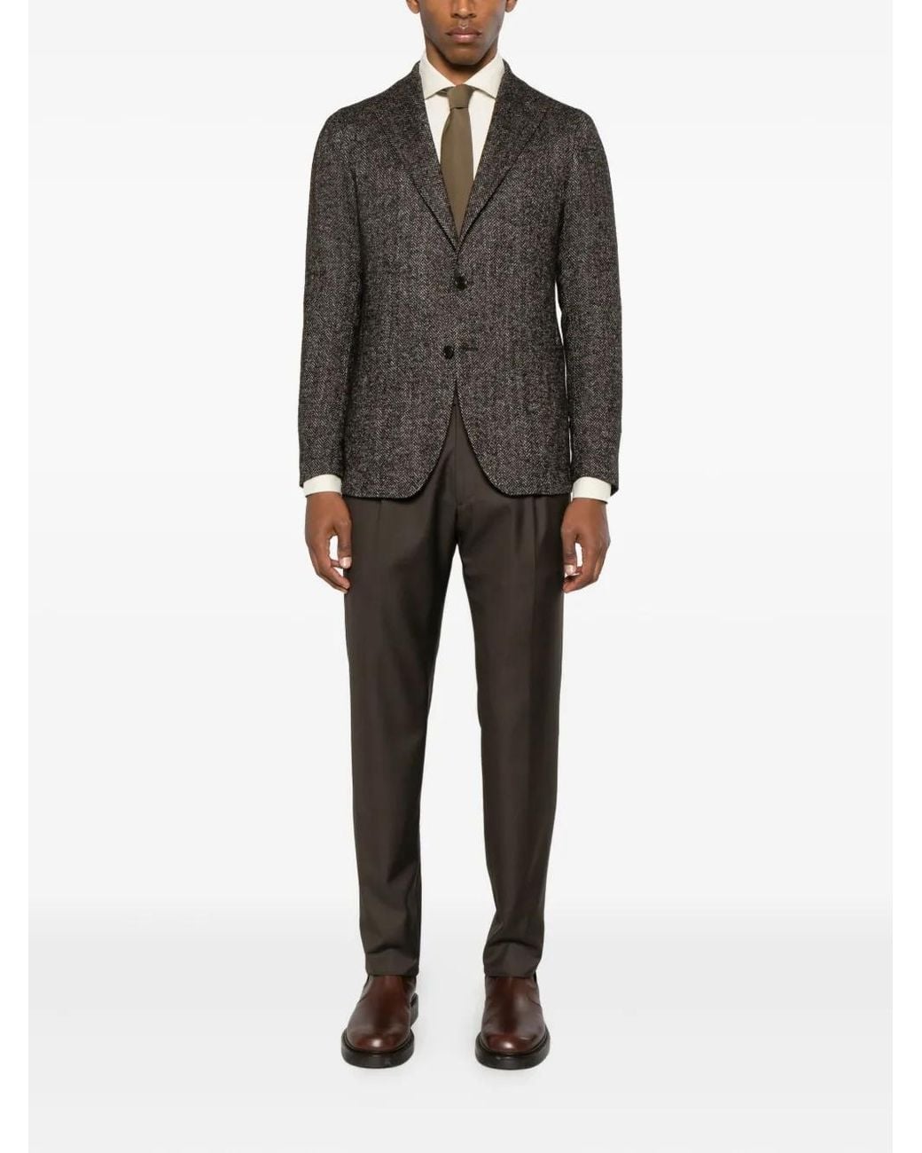 Borriello White Buttoned Shirt for men