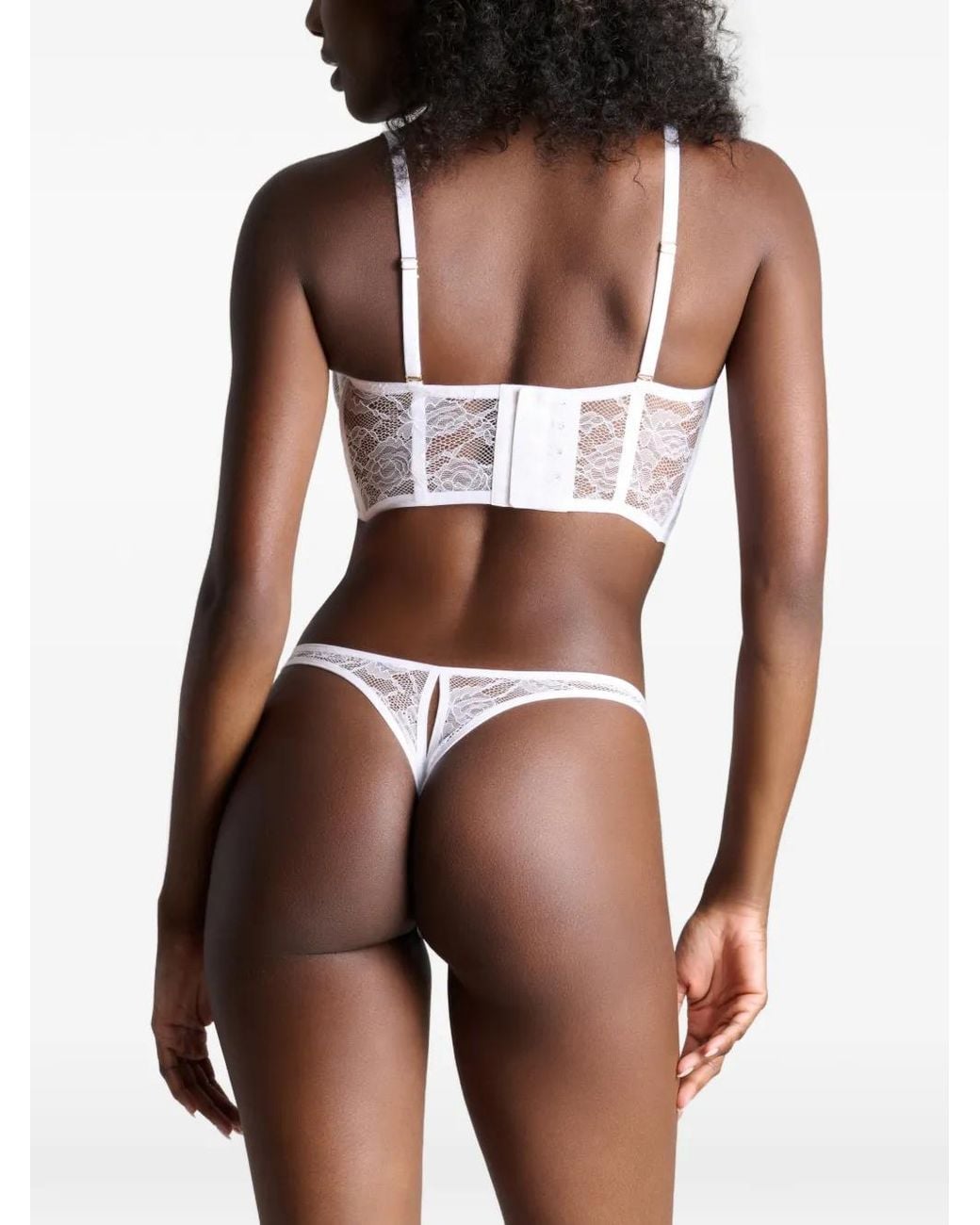 Maison Close White Flashback Thong