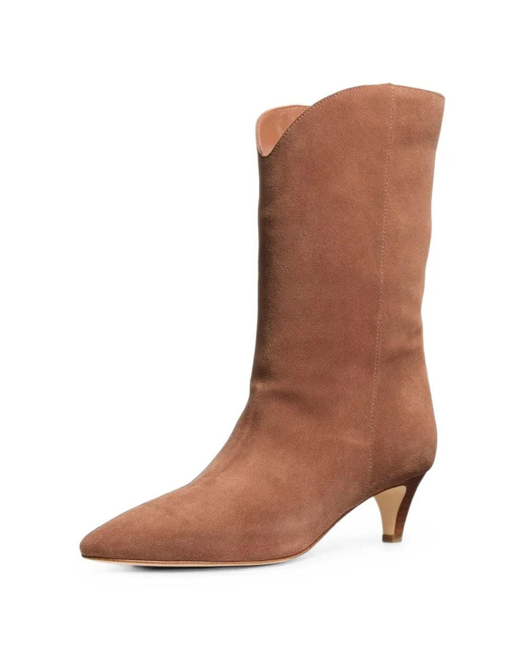 Michael Kors Brown Daniela Suede Boots