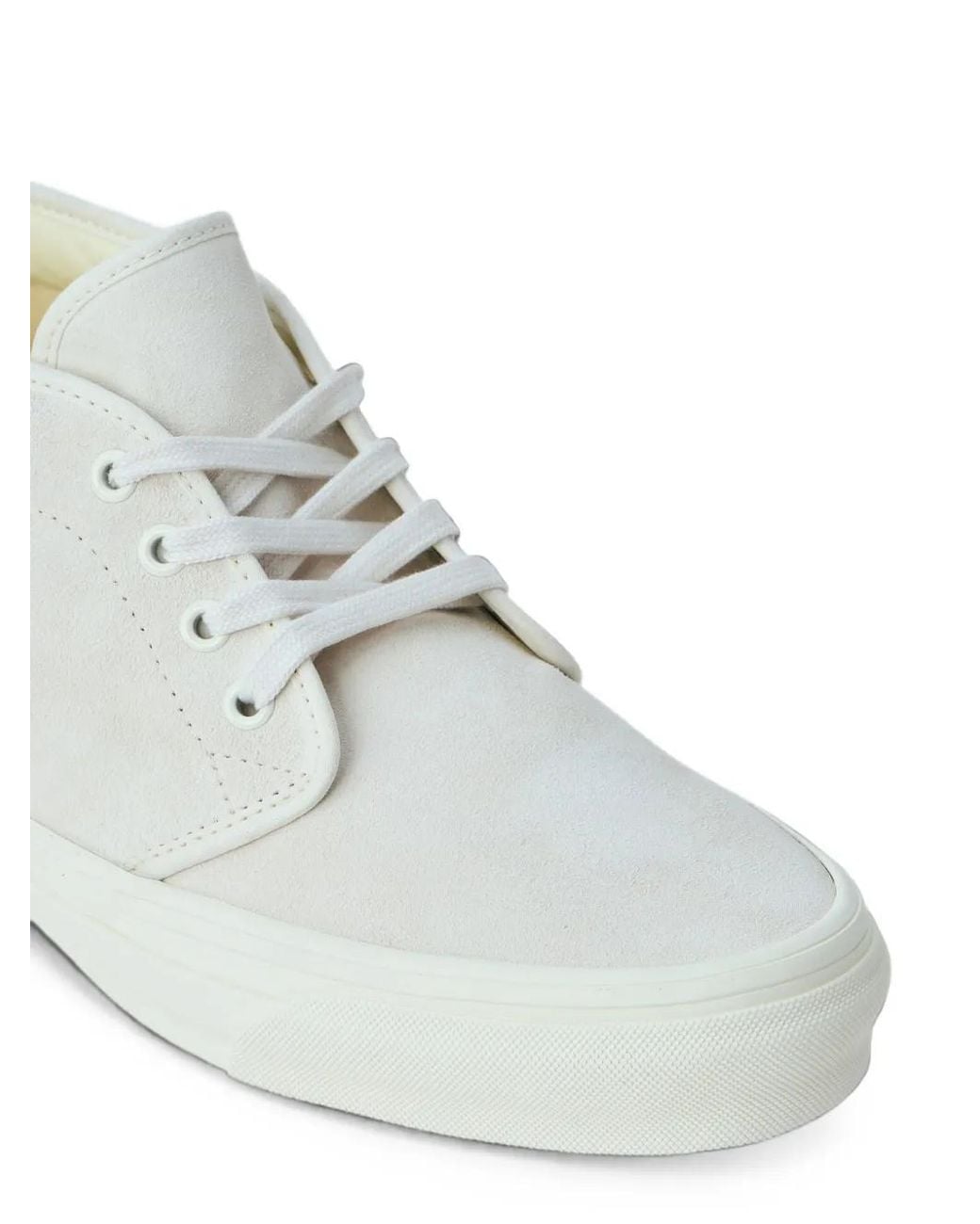 Vans White Chukka 49 High-Top Sneakers