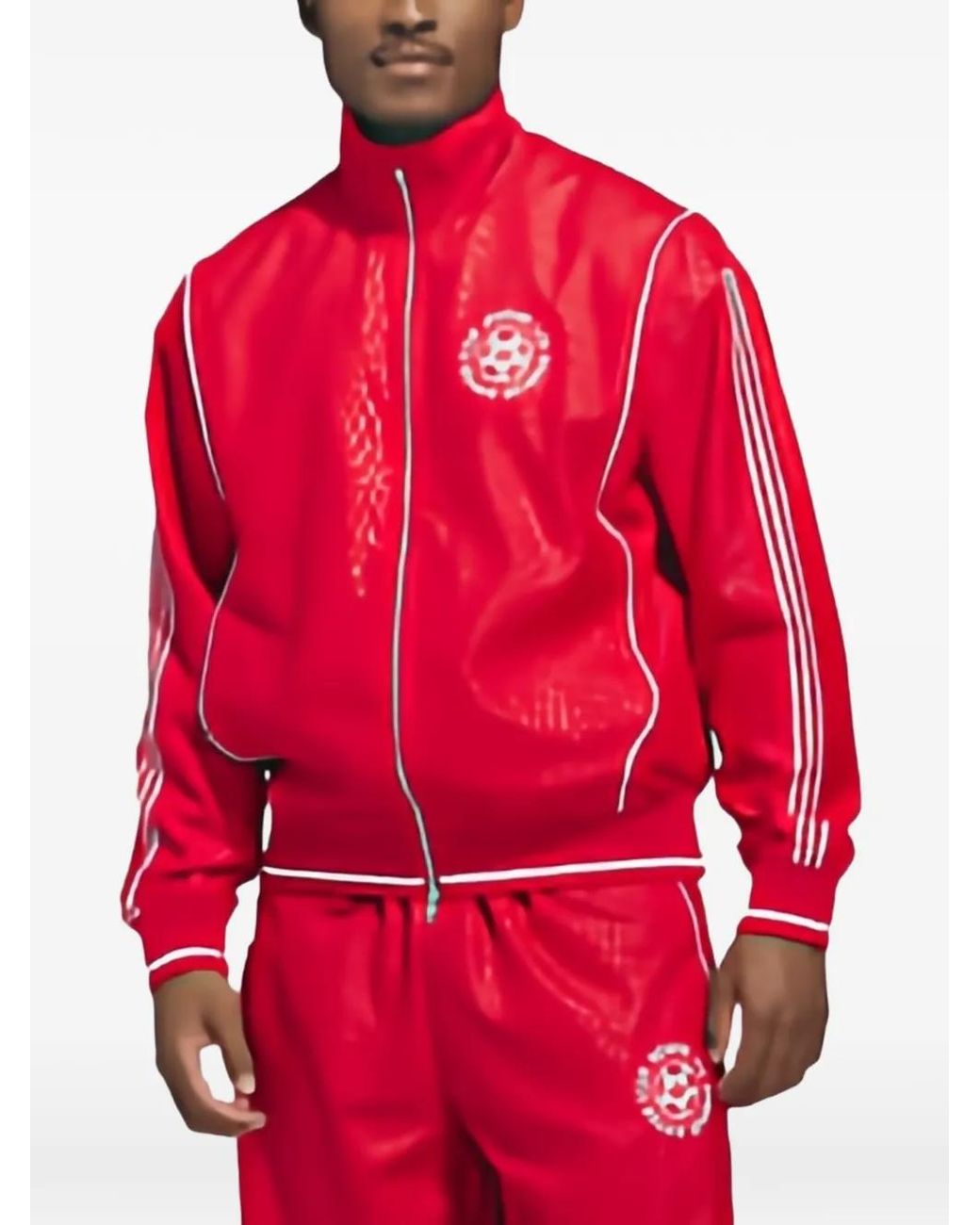Adidas Ny Trainingsjack in het Red