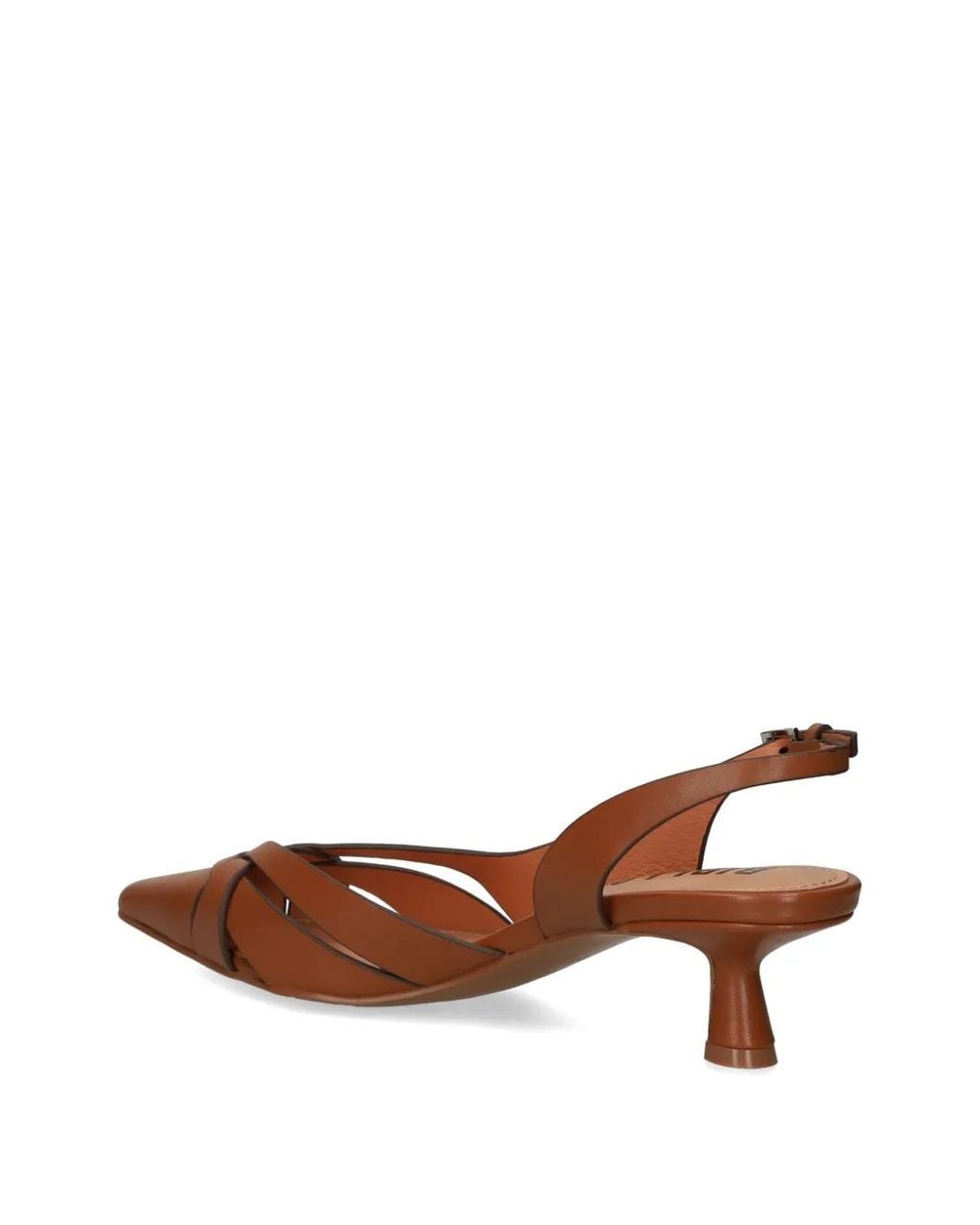 Bibi Lou Brown Nolia Slingback Pumps