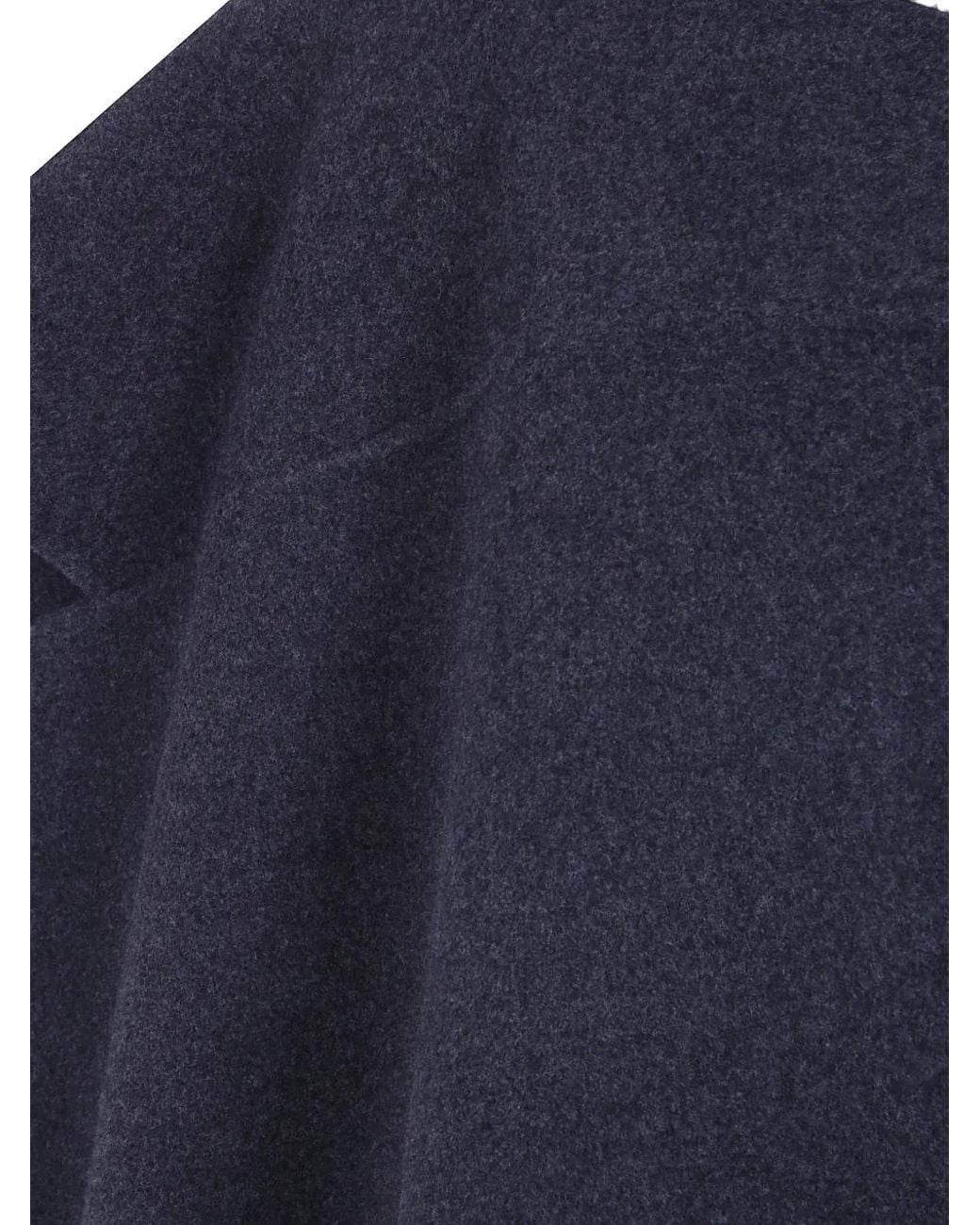Sofie D'Hoore Blue Oversized Wool Jacket
