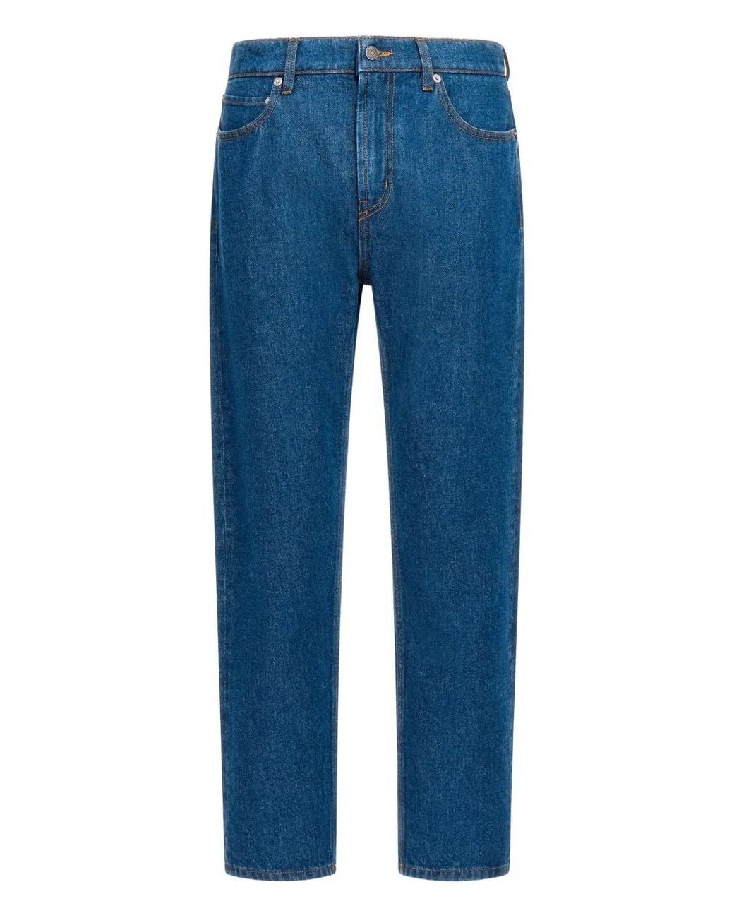 Roberto Cavalli Blue Cotton Jeans for men