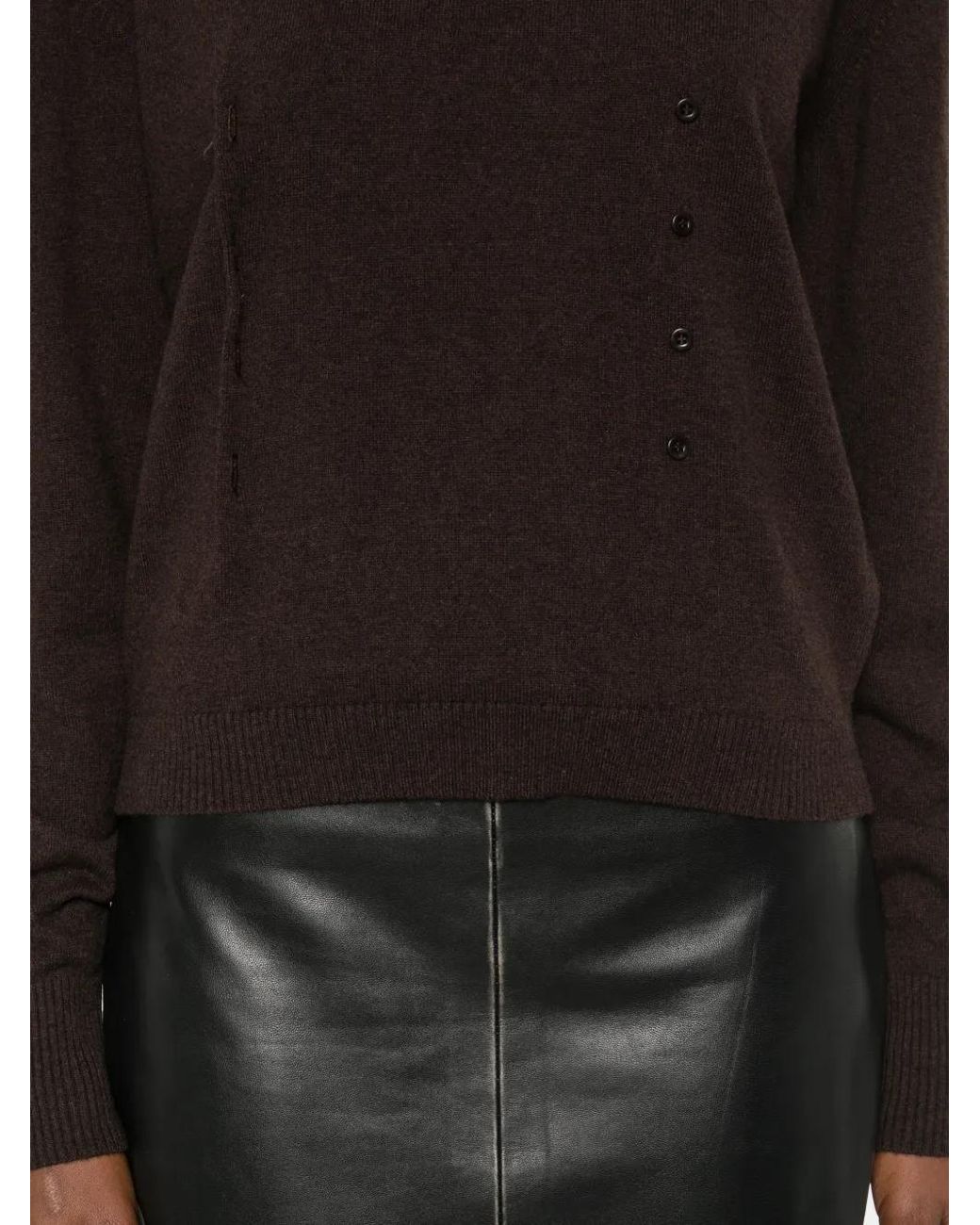 Paloma Wool Black Round-Neck Sweater