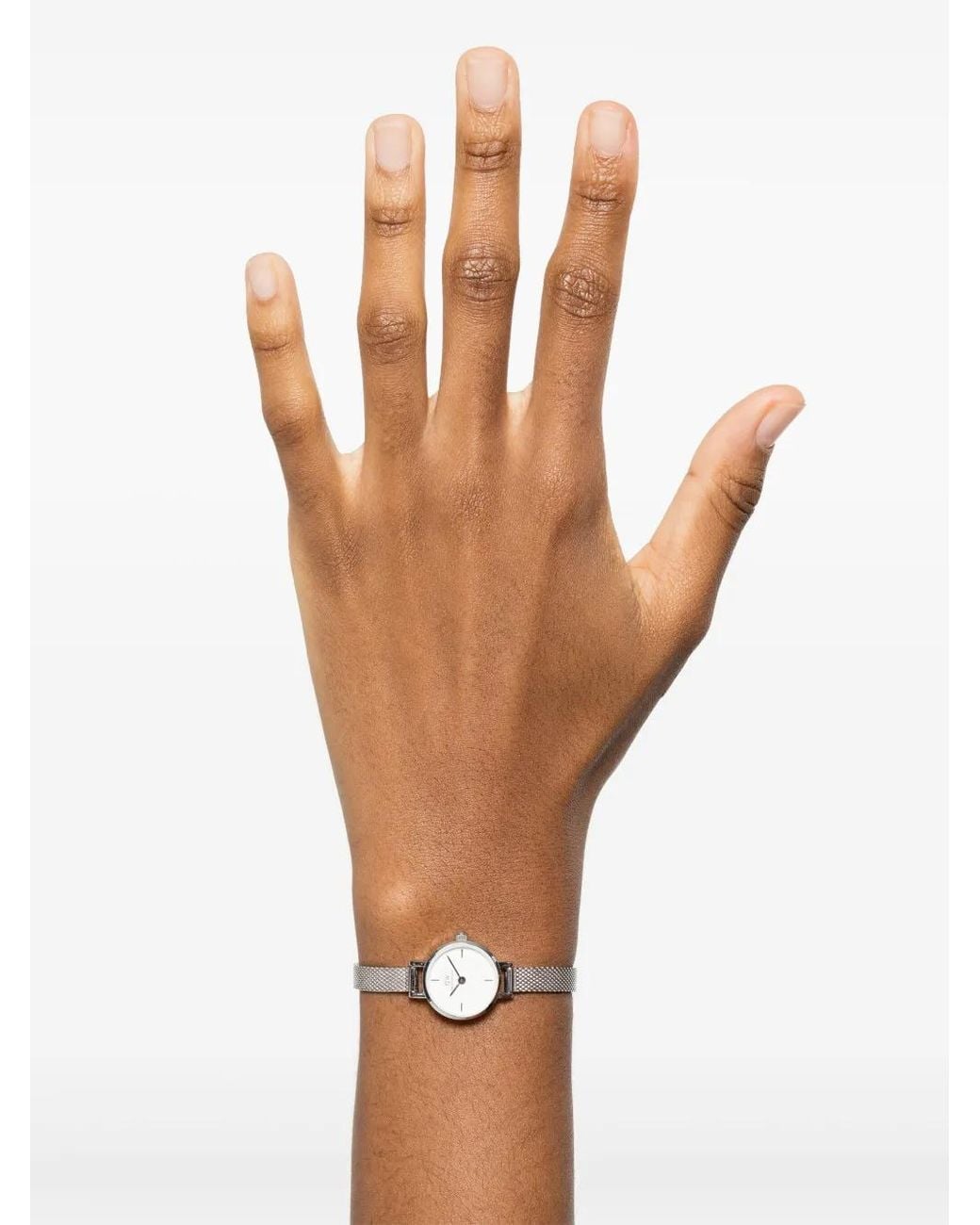 Daniel Wellington White Petite Mini Sterling 19Mm