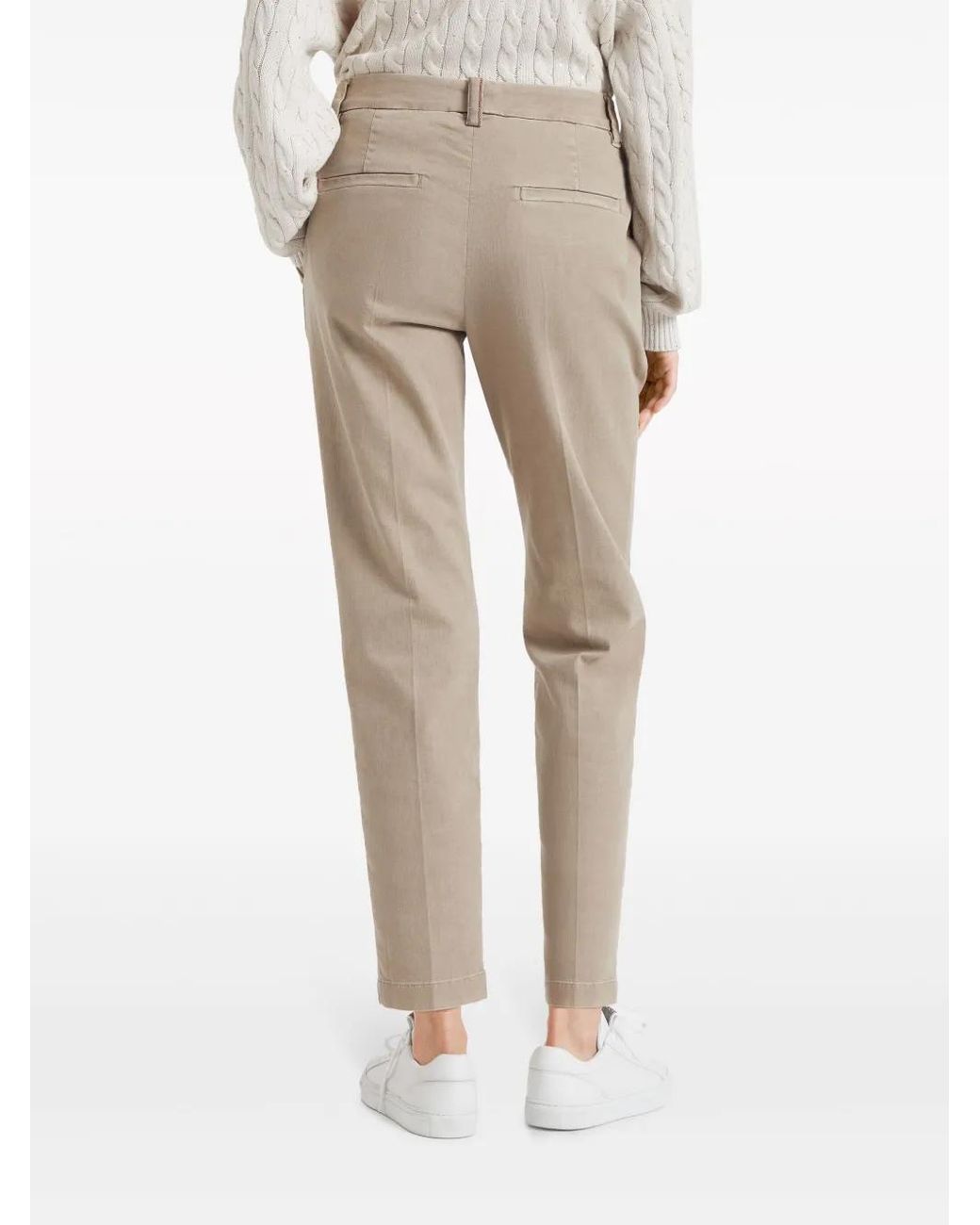 Brunello Cucinelli Natural Drill Pants