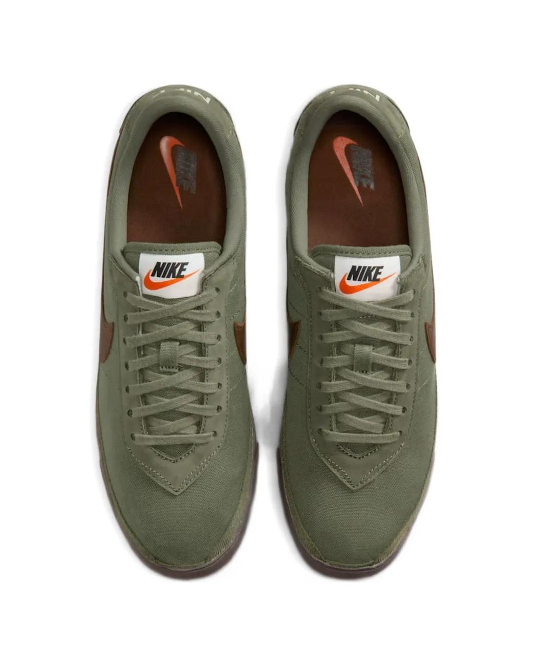 Nike Green Astrograbber Lace-Up Sneakers for men