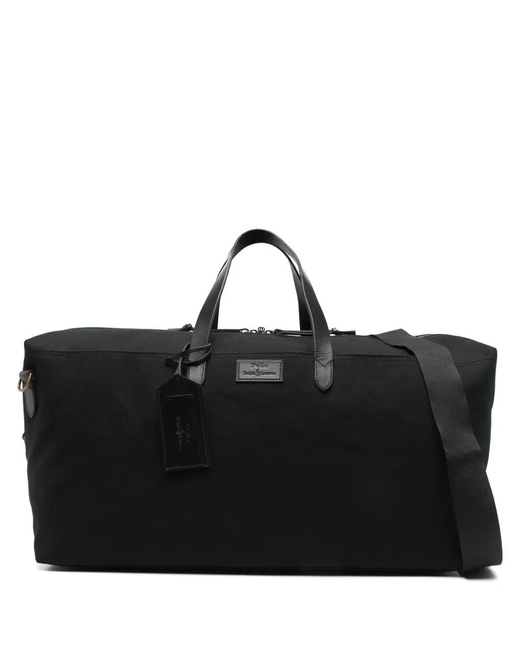 Polo Ralph Lauren Black Medium Canvas Duffle Bag for men