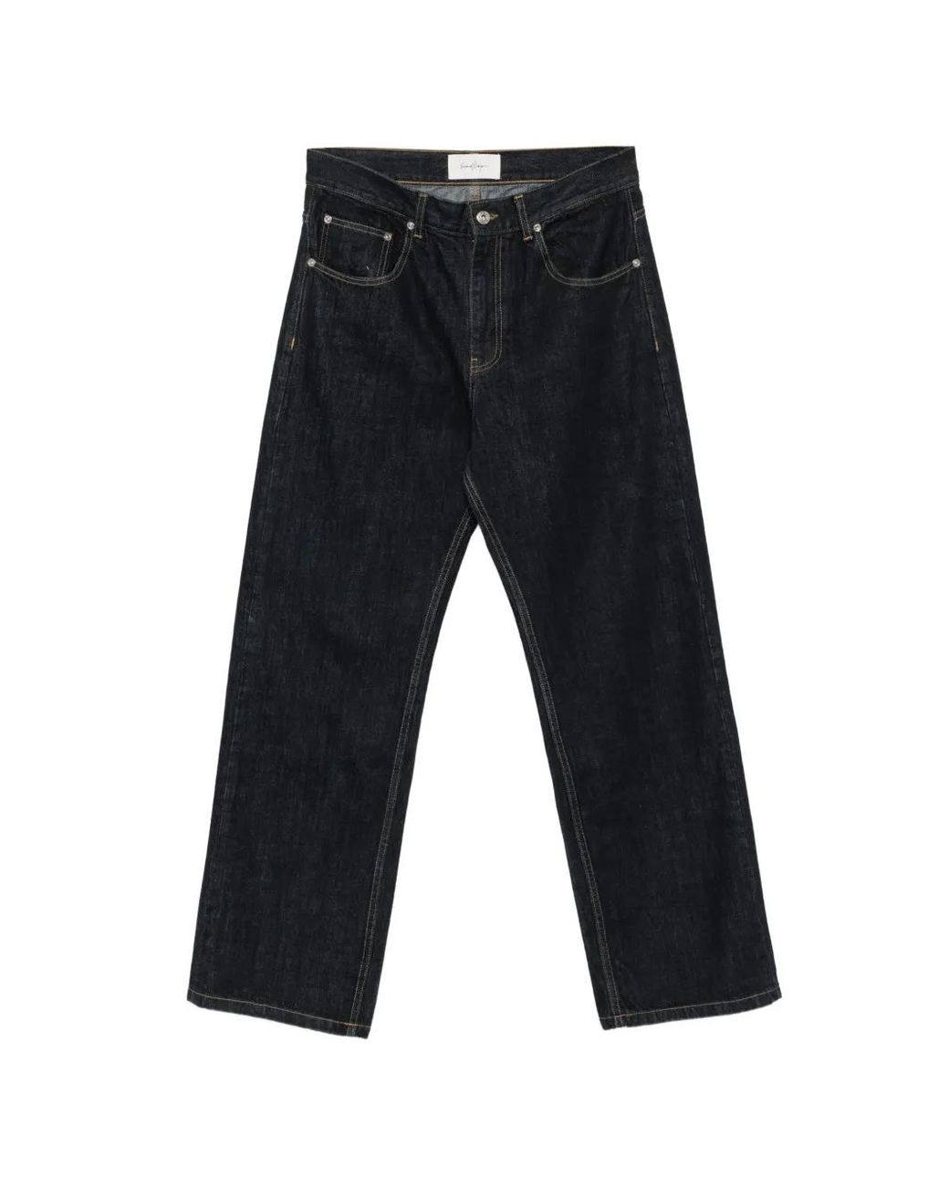 Second/Layer Blue Big Papi Straight-Leg Jeans for men