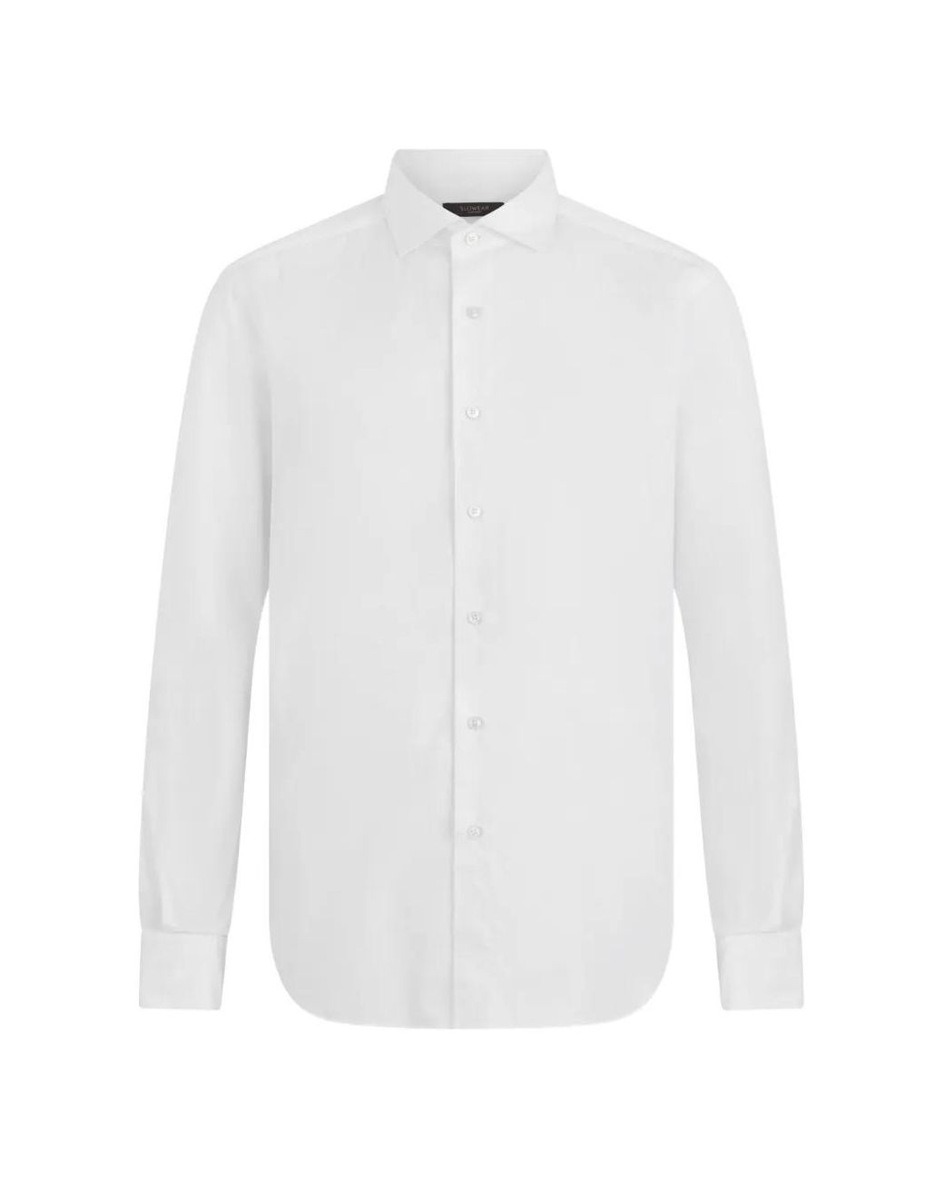 Slowear White Button-Down Long-Sleeve Shirt for men