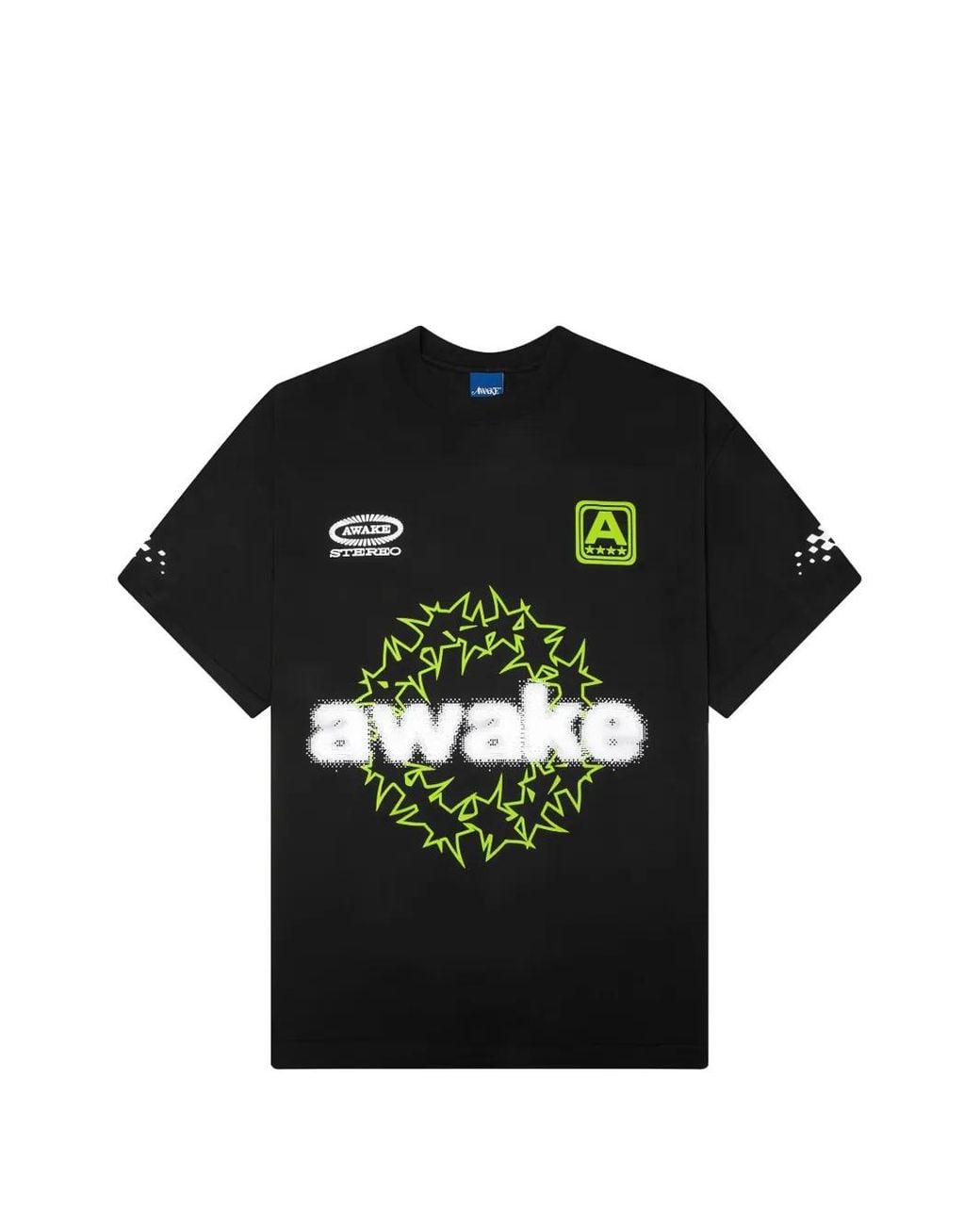 AWAKE NY Black Graphic-Print T-Shirt for men