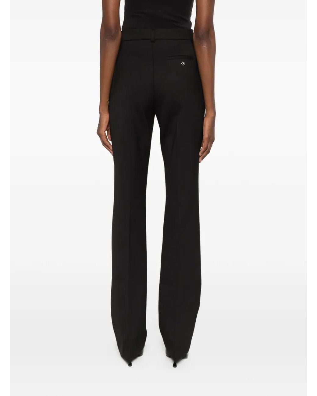Coperni Black Logo-Plaque Trousers