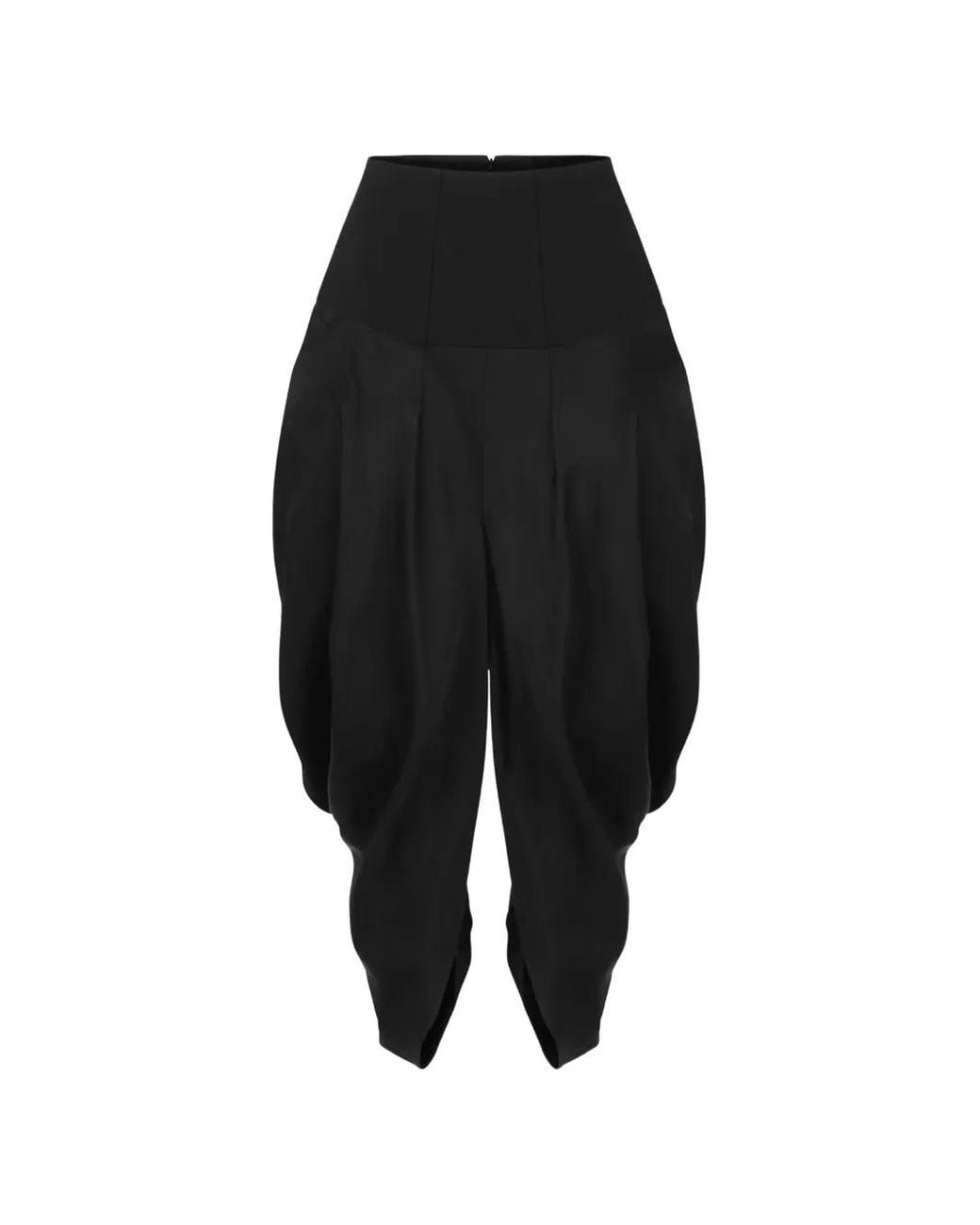 Entire studios Black Hatten Pleated Trousers
