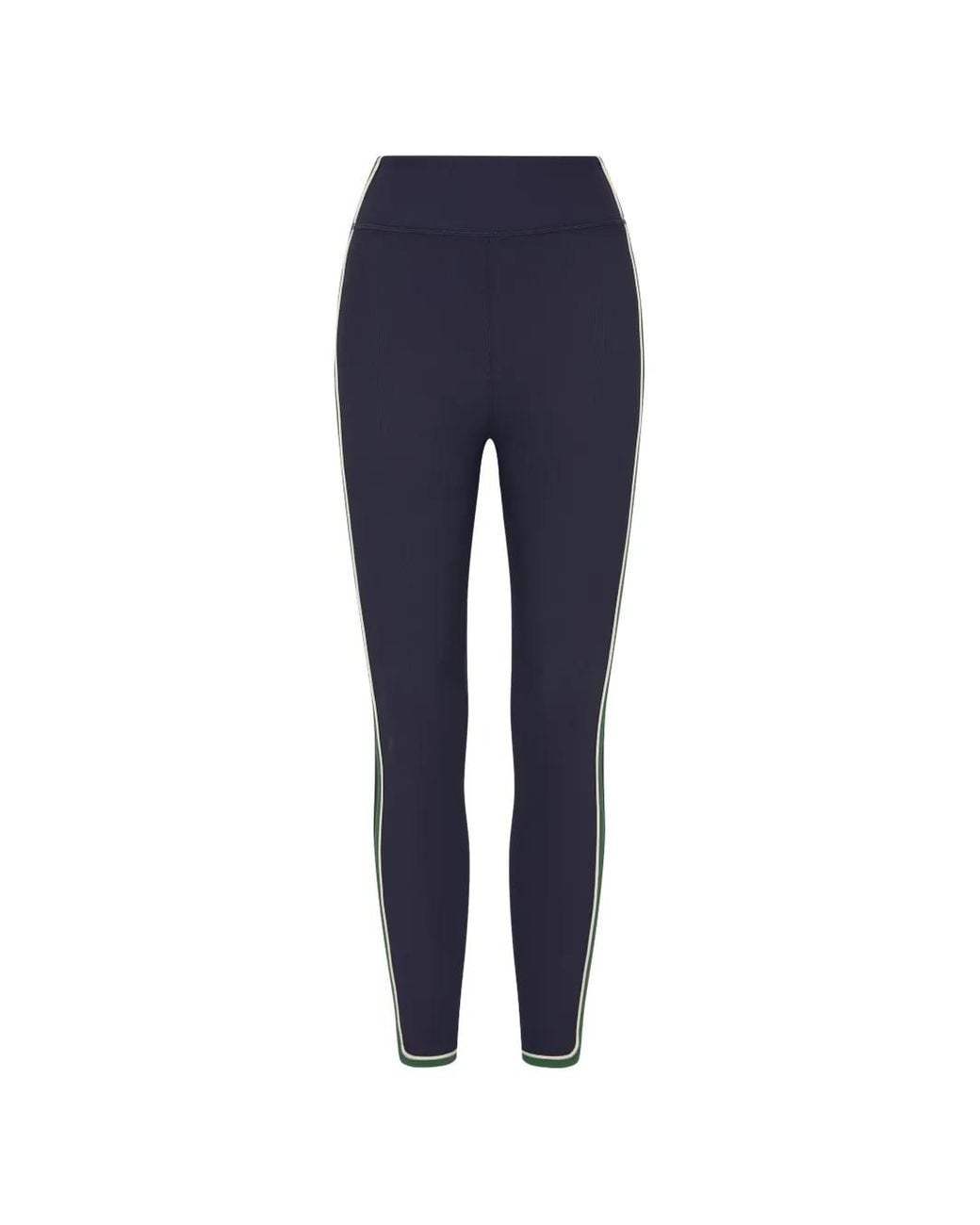 The Upside Blue Rhythm 25In Side-Stripe Leggings