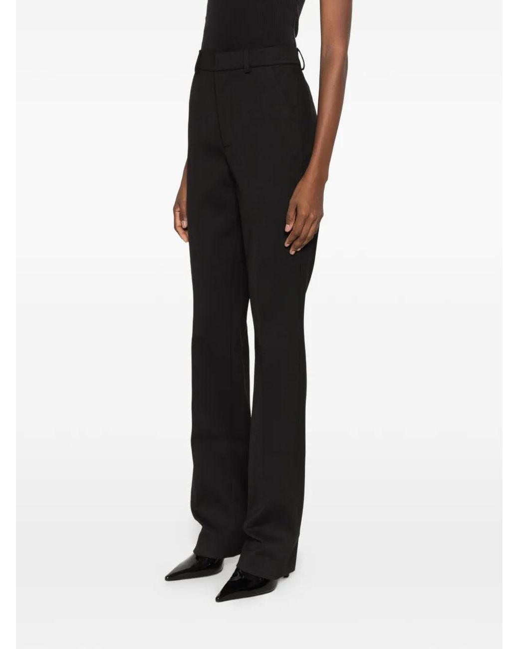 Coperni Black Logo-Plaque Trousers