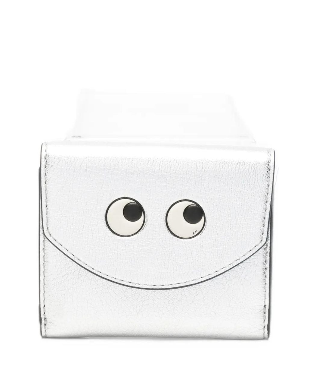 Anya Hindmarch White Eyes Leather Wallet