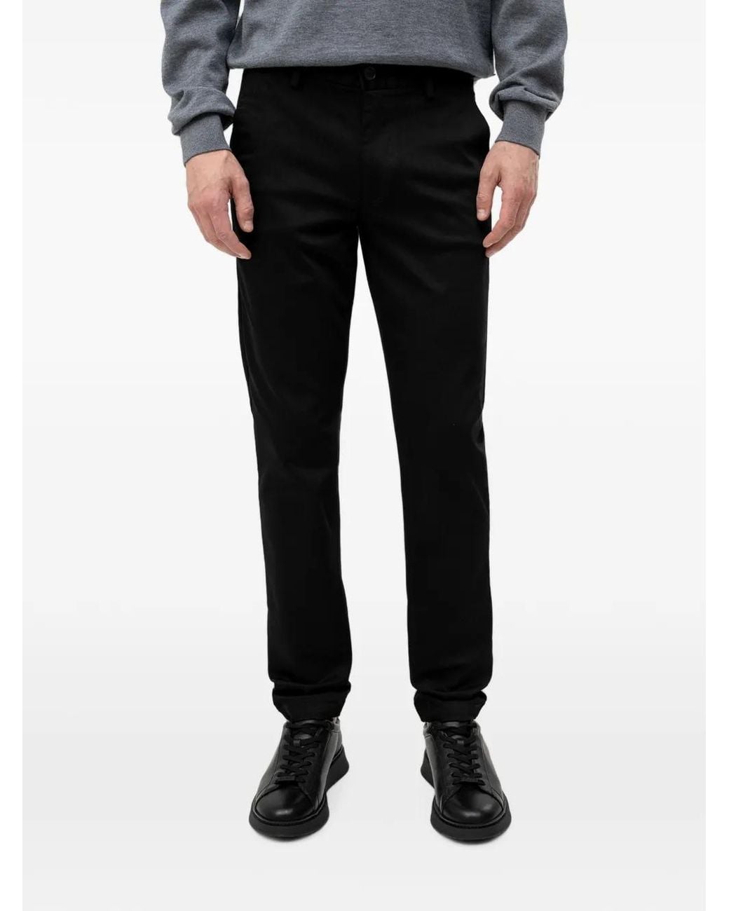 Boss Black Straight-Leg Chino Trousers for men