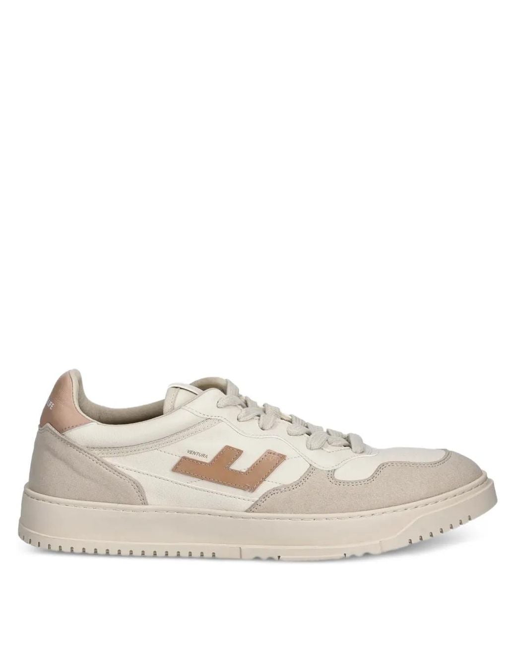 Flamingos White Ventura Logo-Appliqué Sneakers