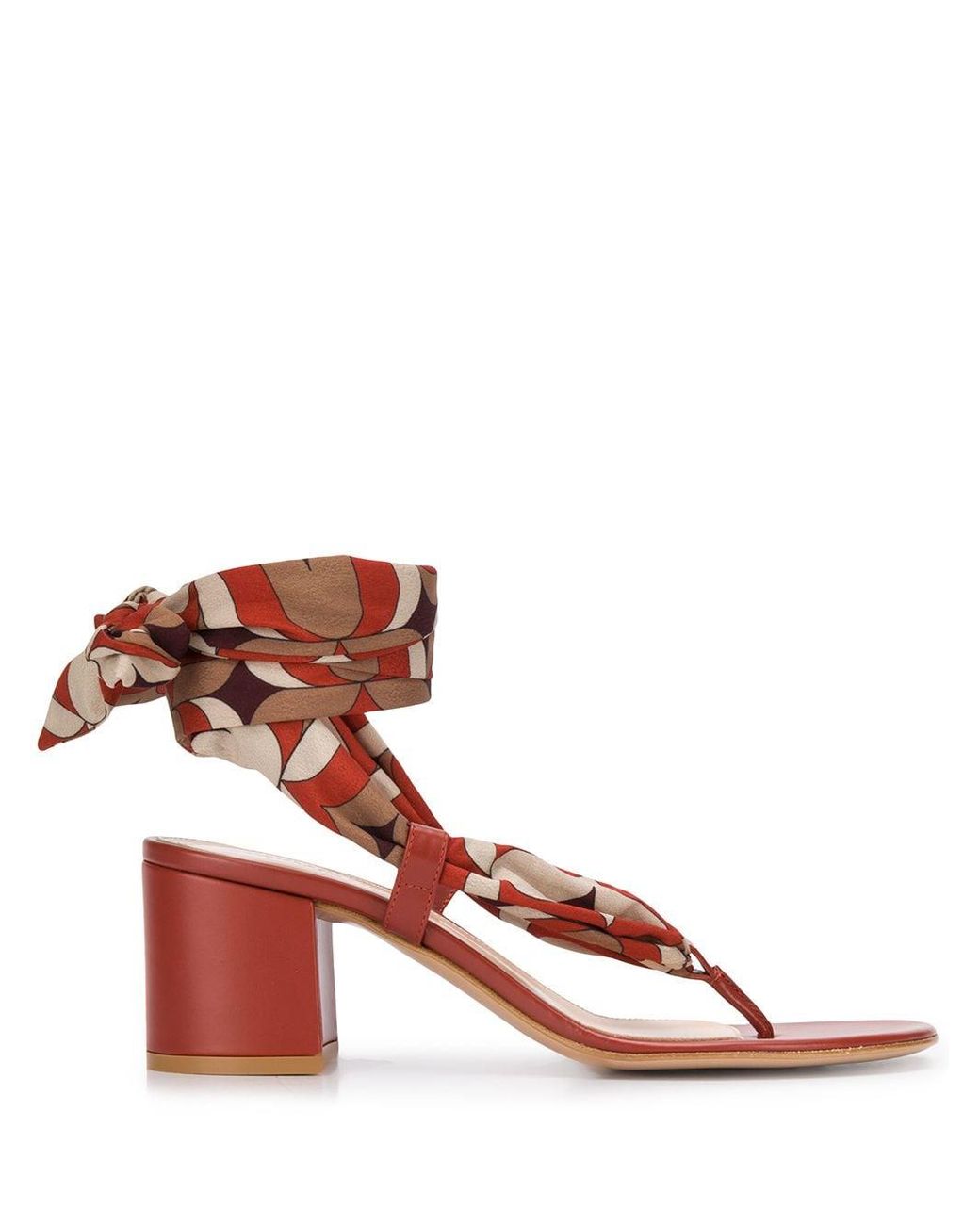gianvito rossi orange heels