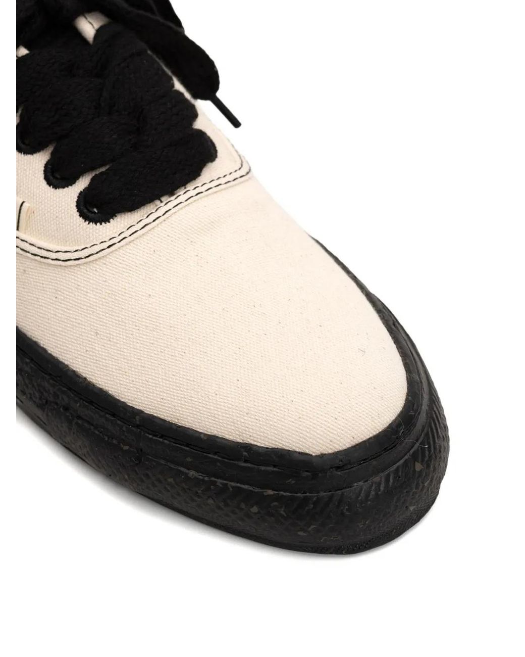 General Scale. Black Kiefer Canvas Low Top Sneakers for men