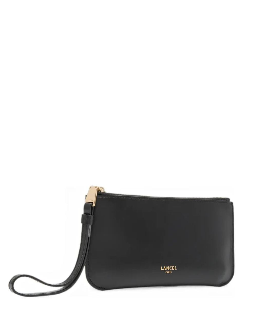 Lancel Black Pochette M Origami À Logo Imprimé
