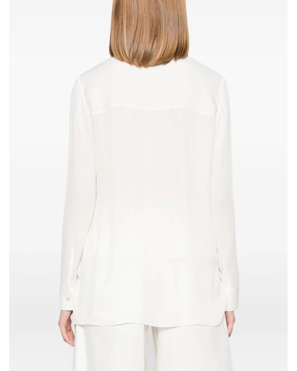 Khaite White Luka Shirt